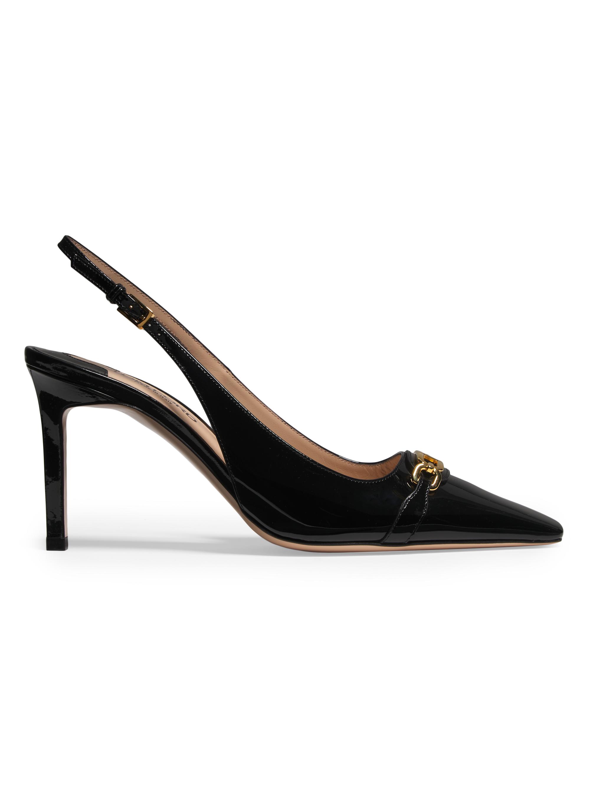 TOM FORD Women's 85MM Patent Leather Slingback Pumps - Black