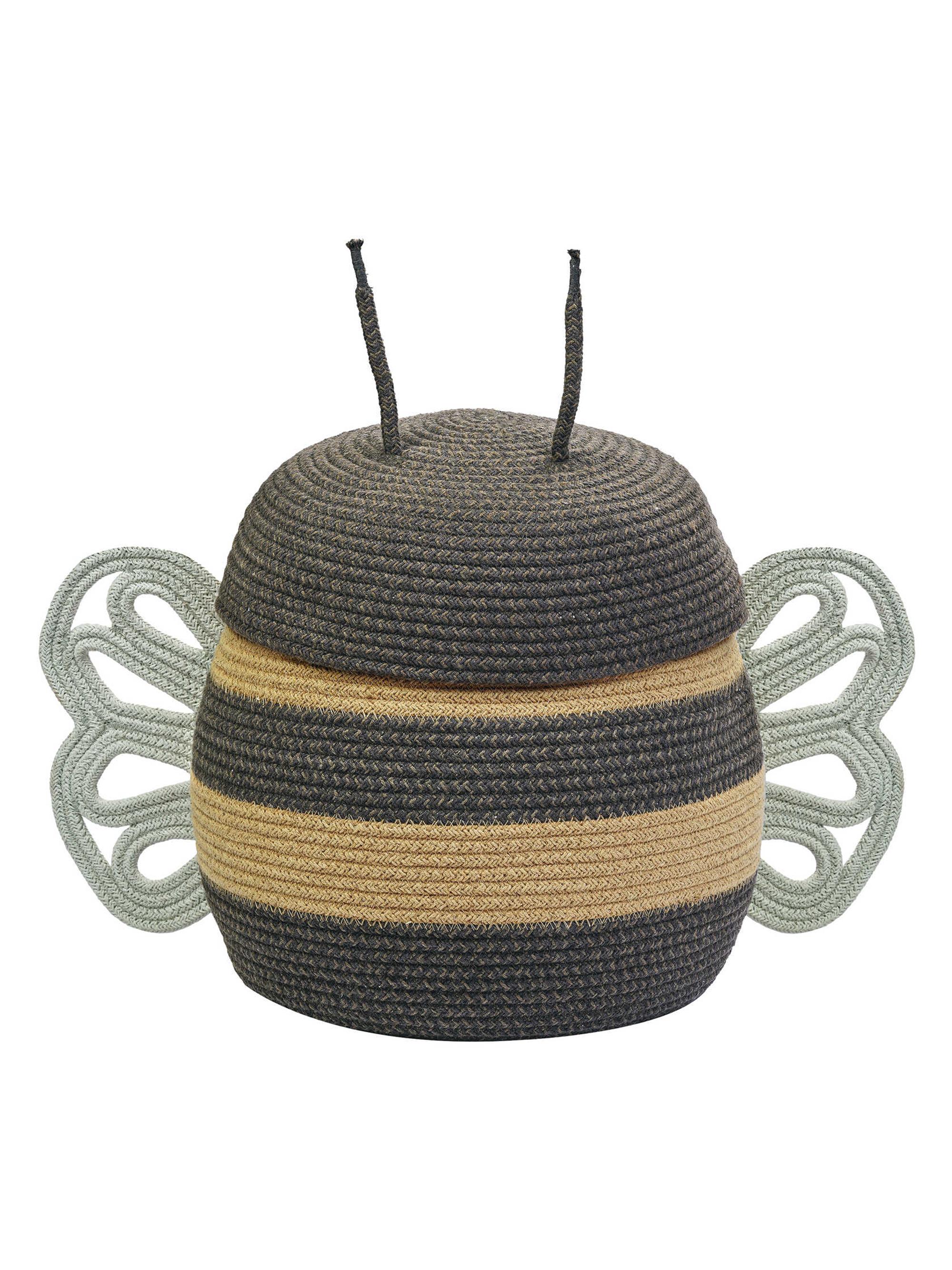 Lorena Canals Mama Bee Basket - Honey Grey Brown