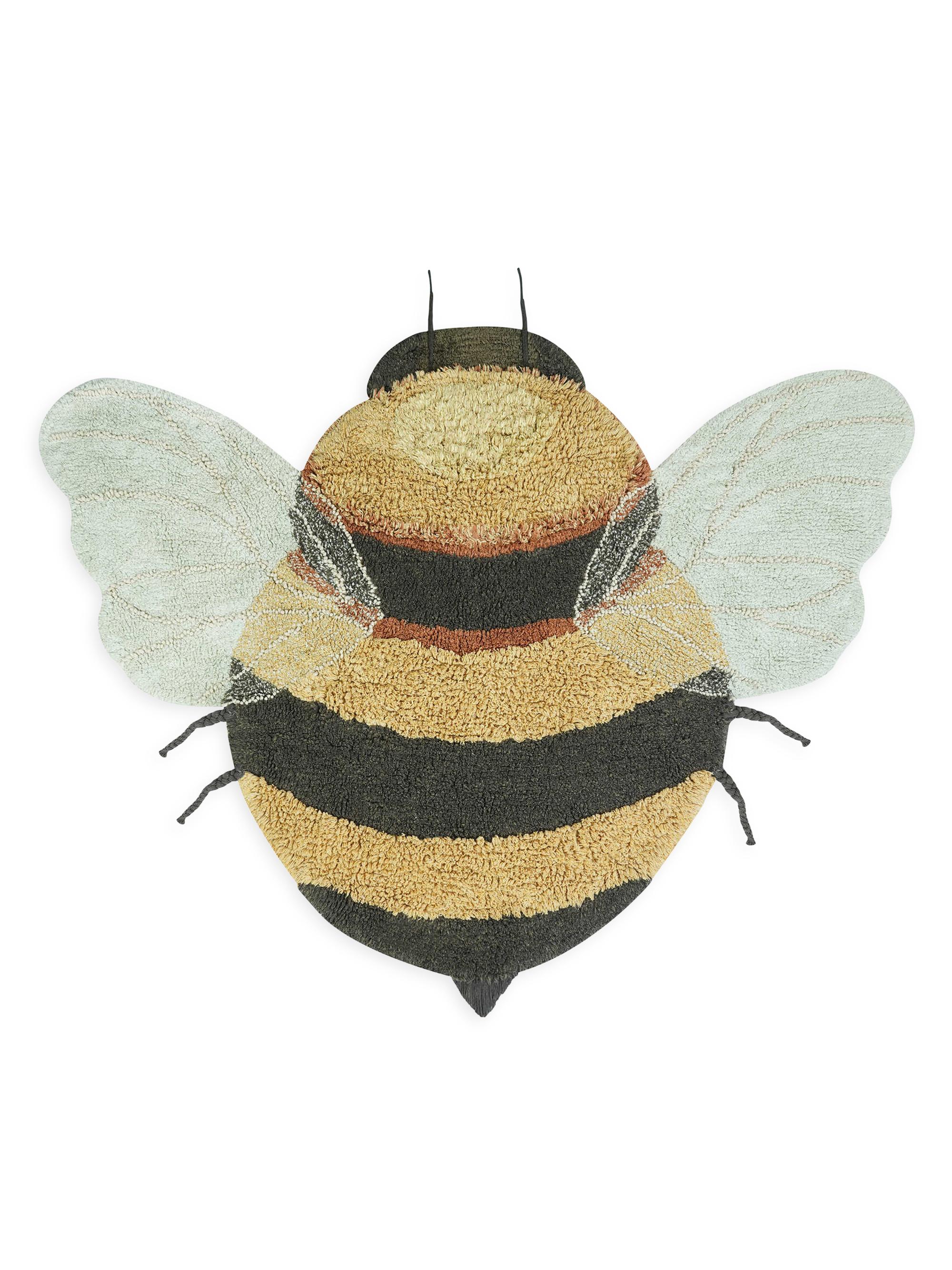 Lorena Canals Washable Rug Bee - Chestnut Natural