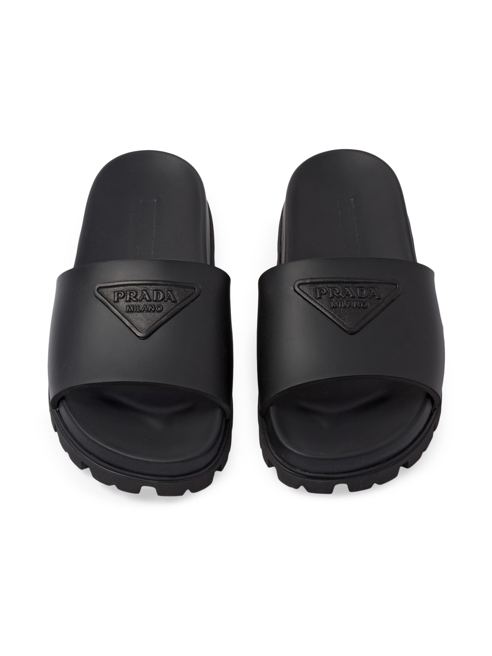 Prada Rubber Slides | Saks Fifth Avenue display picture 2