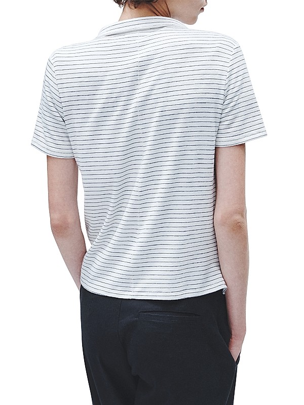 Shop rag & bone Striped Knit Polo Top | Saks Fifth Avenue Shop rag & bone Striped Knit Polo Top | Saks Fifth Avenue