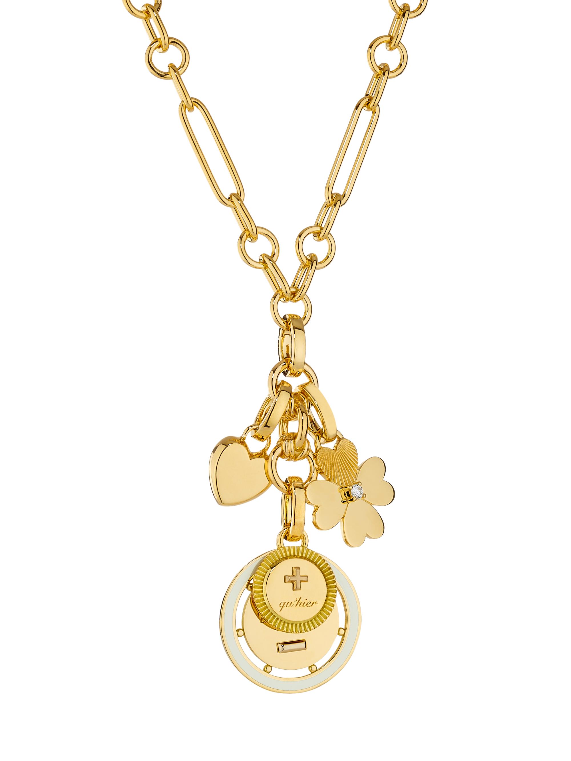 Foundrae Women's Ever Growing Love Vivacity 18K Yellow Gold Chain Necklace - Yellow Gold