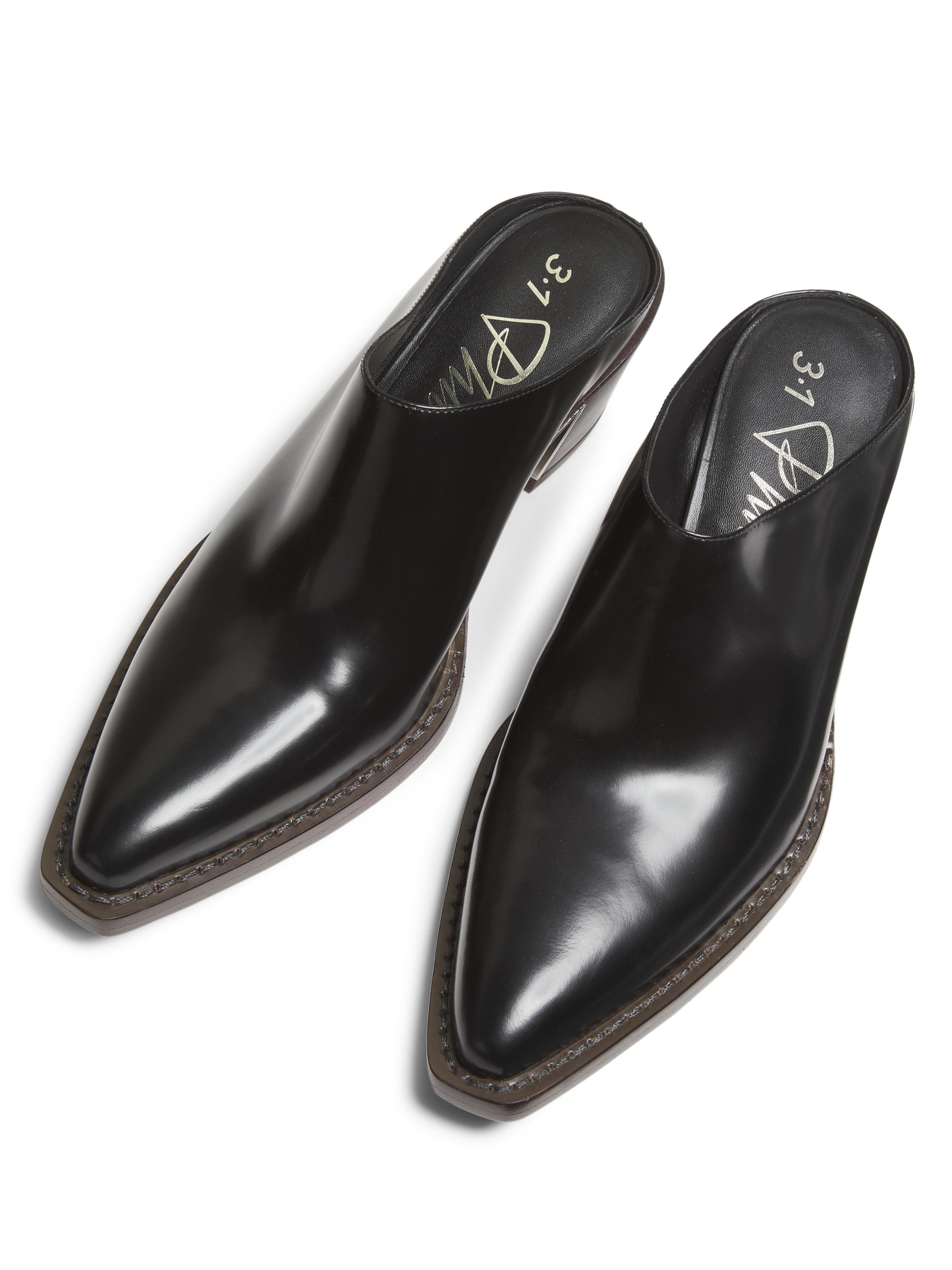 3.1 Phillip Lim Downtown Leather Mules | Saks Fifth Avenue