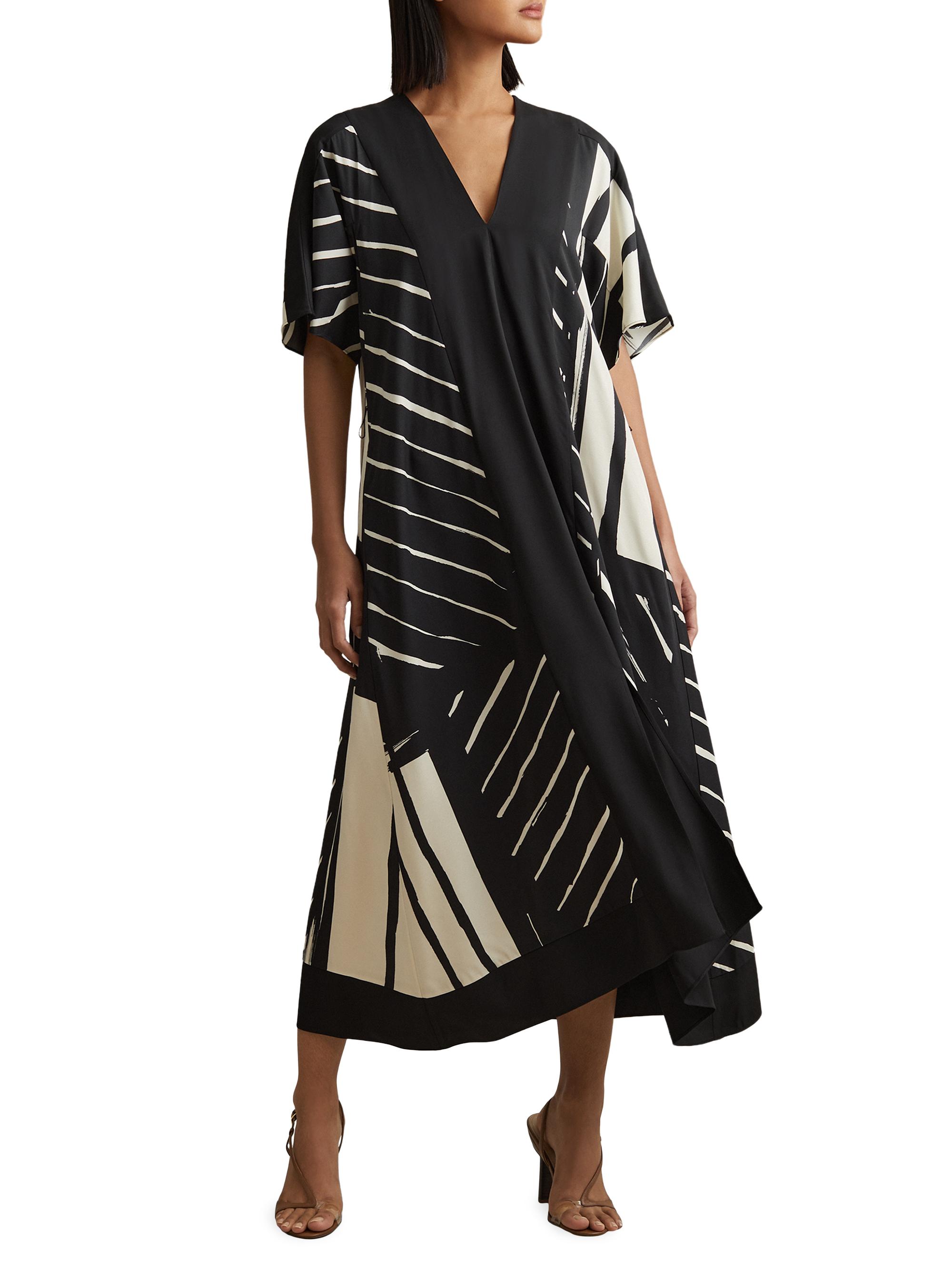 midi jacquard dress Adrianna Papell Jacquard Tie Front Fit And Flare Midi Dress