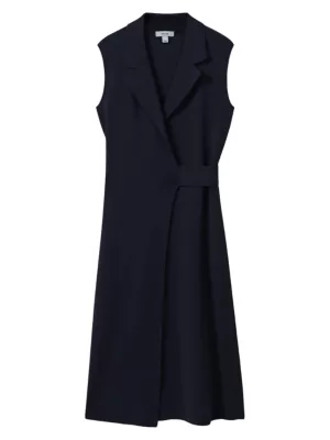 Shop Reiss Elle Knit Wrap Dress | Saks Fifth Avenue