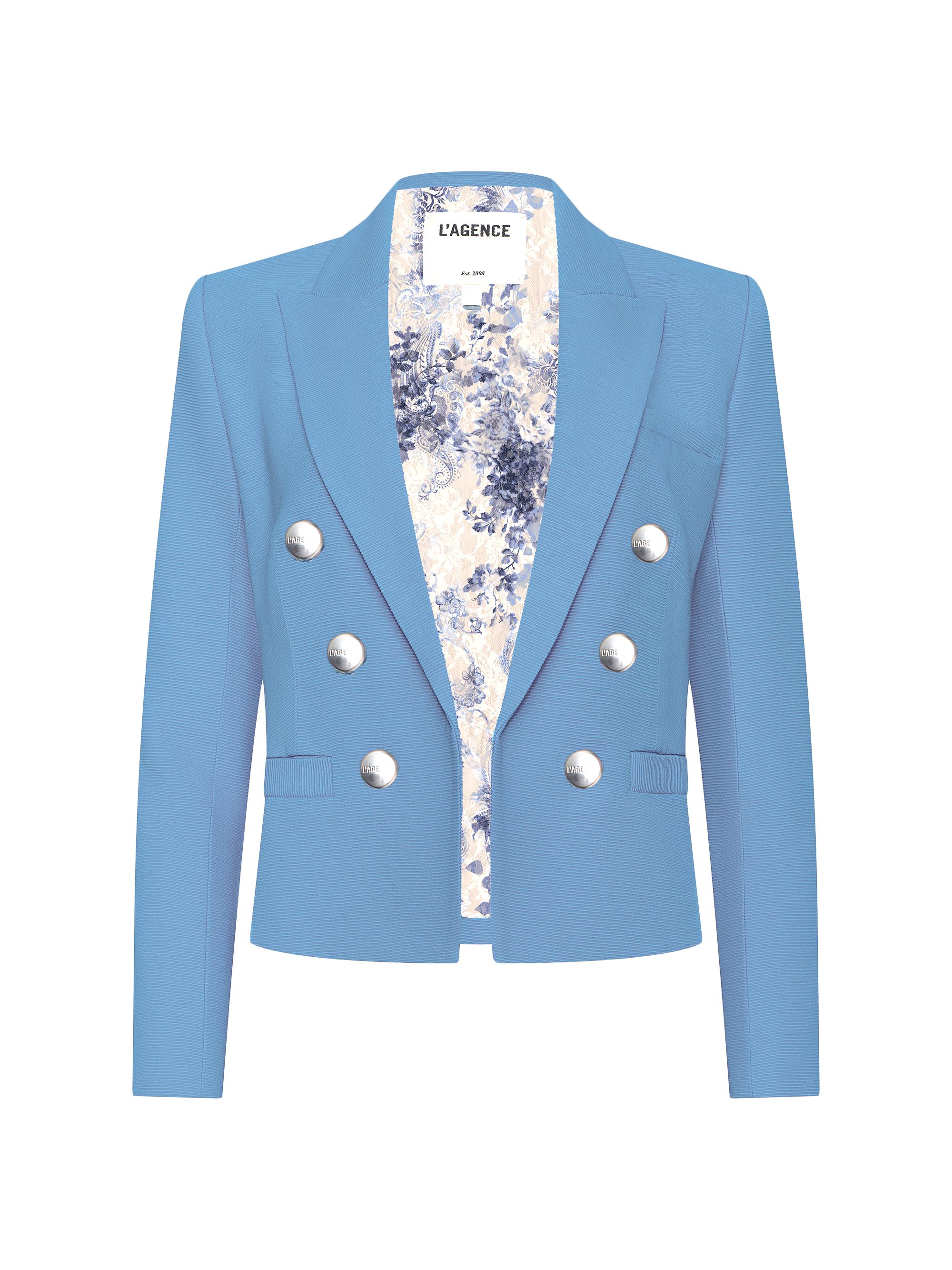 L'AGENCE Brooke Double-Breasted Blazer | Saks Fifth Avenue