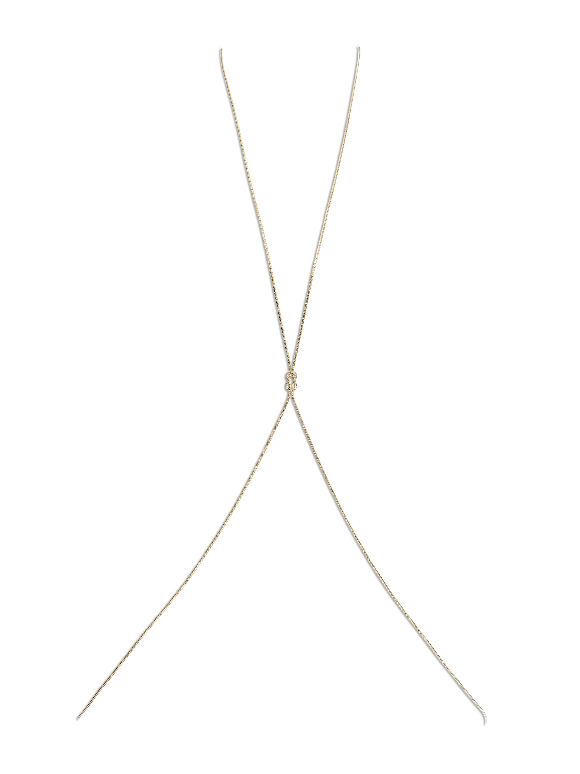 John Hardy Women's Love Knot 14K Yellow Gold Chain Necklace - Gold