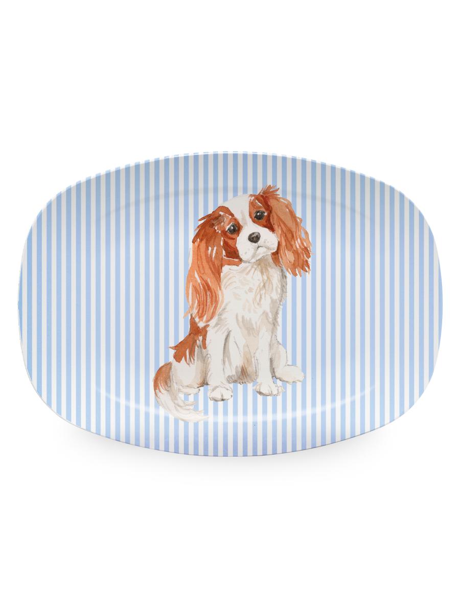 Mariposa Woof Woof Best Friends Cavalier King Platter | Saks Fifth Avenue