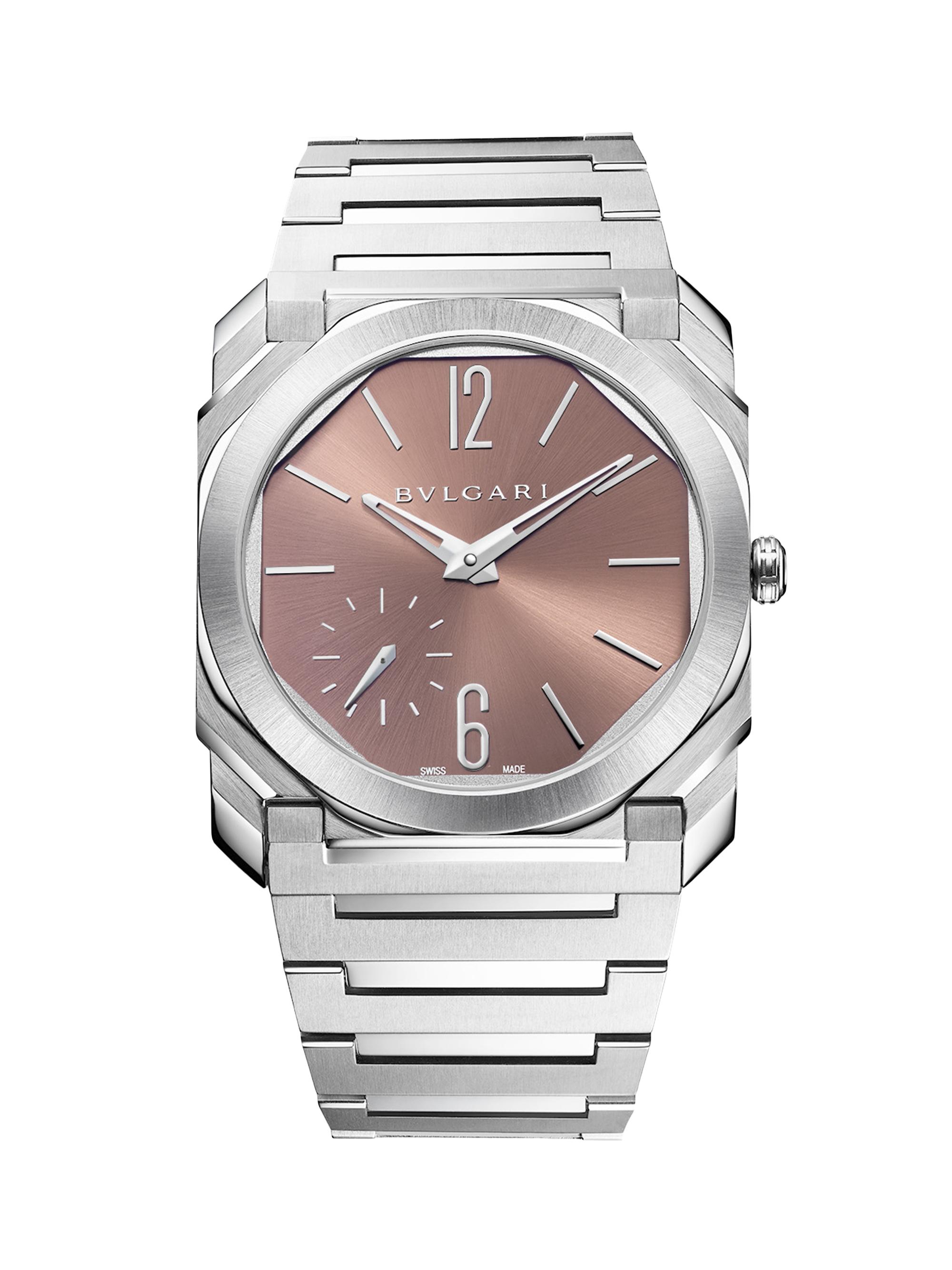 BVLGARI Men's Octo Finissimo Stainless Steel Bracelet Watch/40MM - Steel