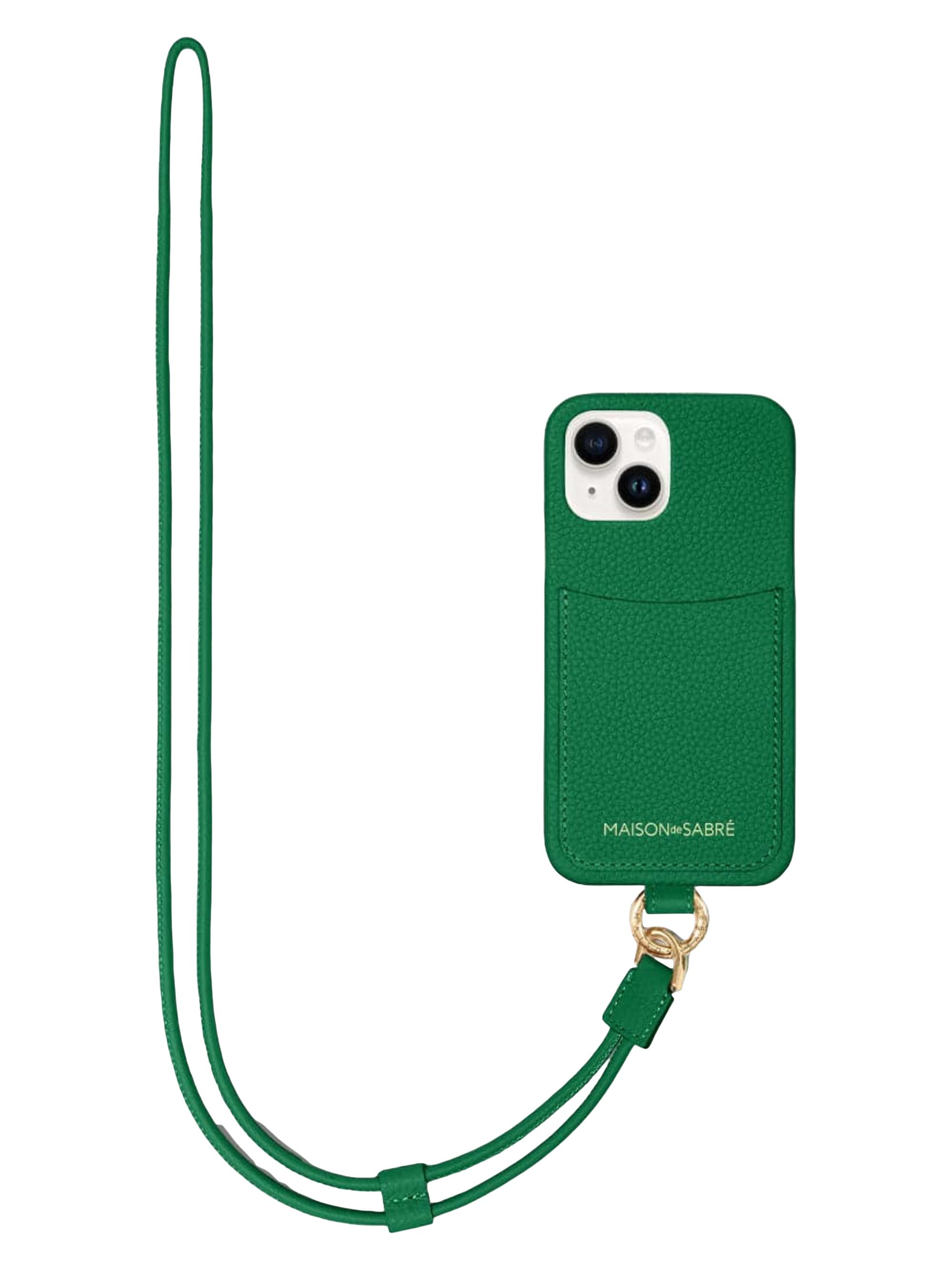 Maison de Sabre Leather Phone Case (iPhone 14 Pro Max) | Saks