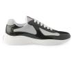 Patent Leather and Technical Fabric Prada America's Cup Sneakers