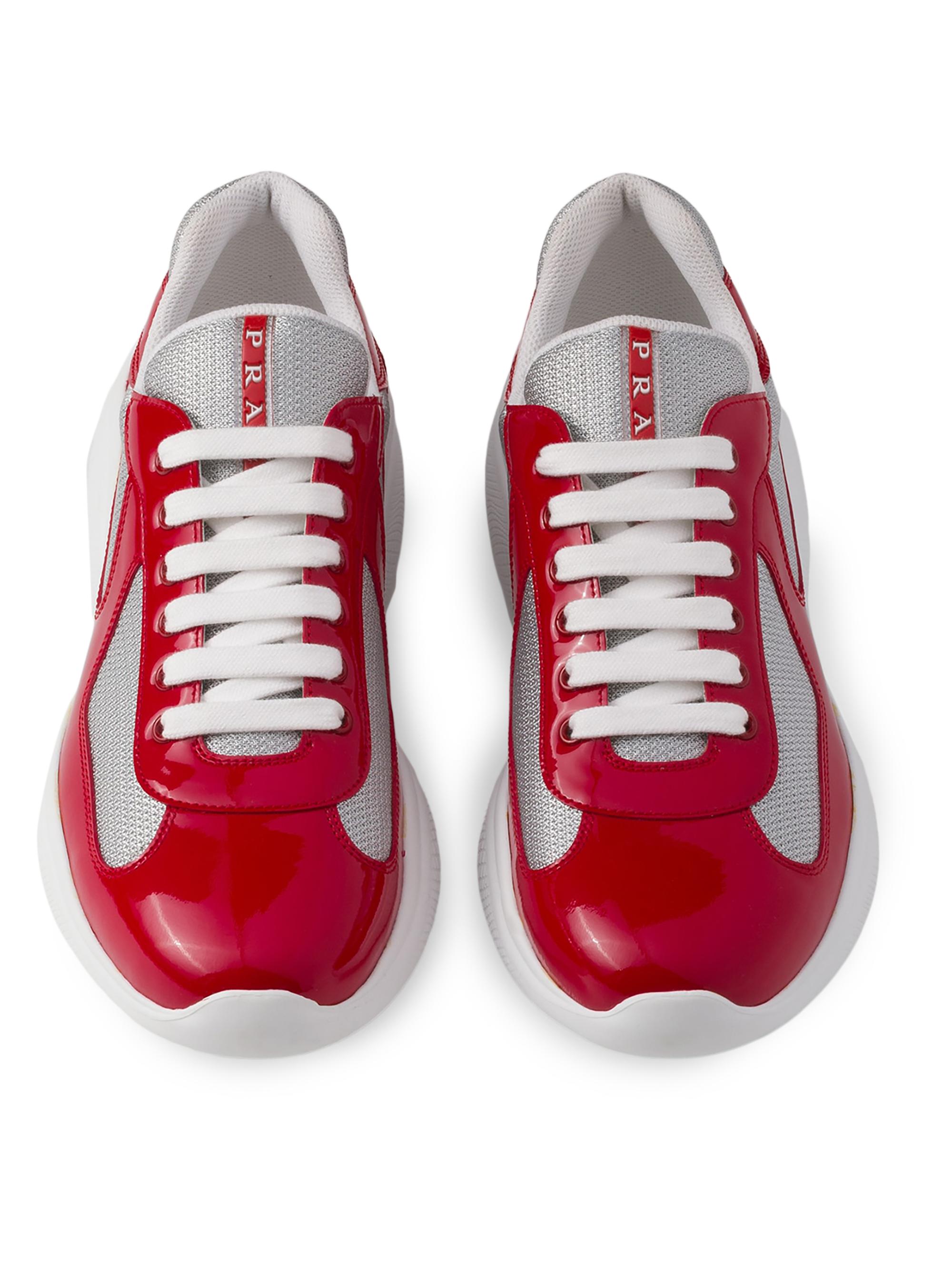 Prada Patent Leather and Technical Fabric Prada America's Cup