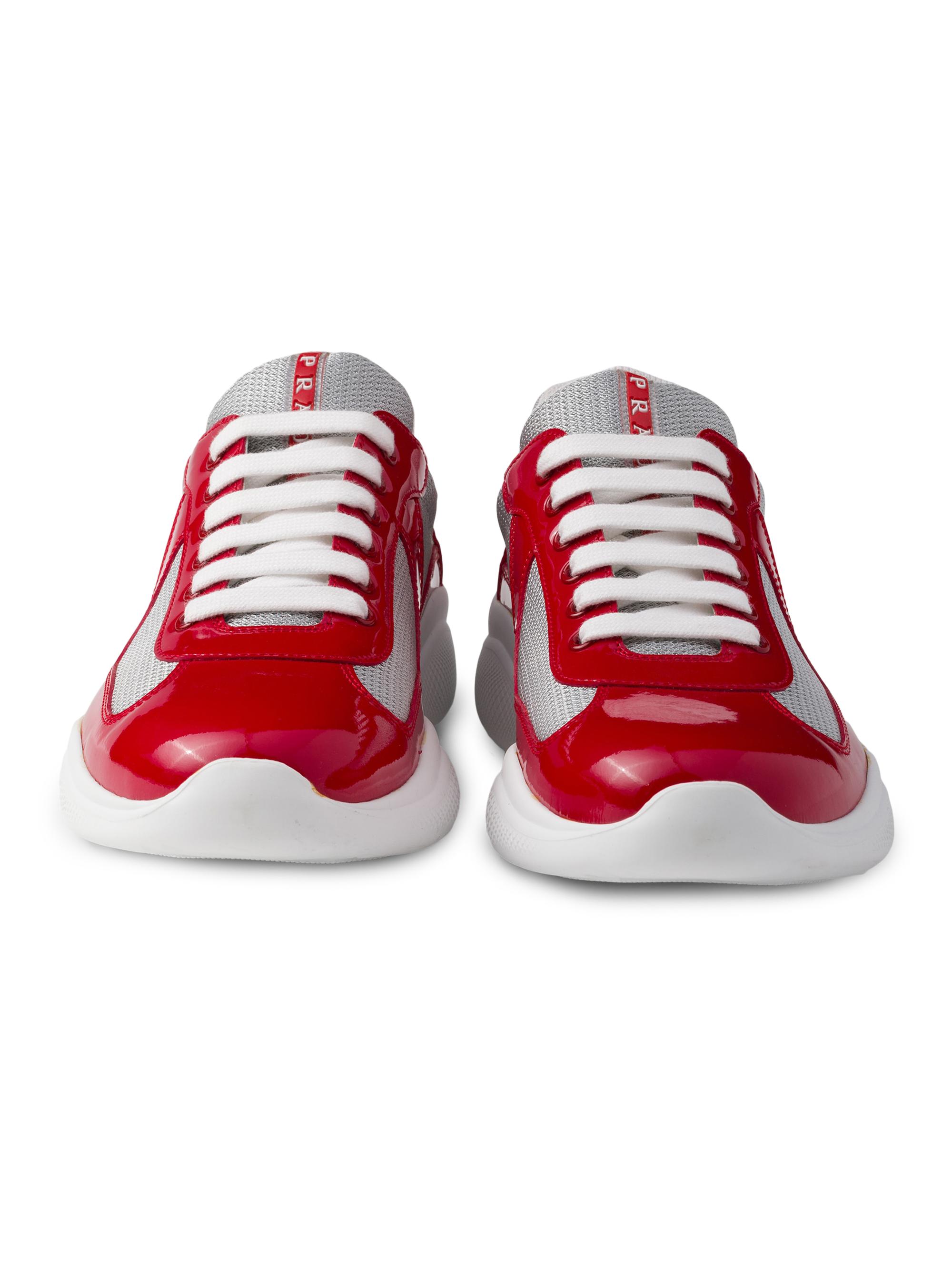 Prada Patent Leather and Technical Fabric Prada America's Cup