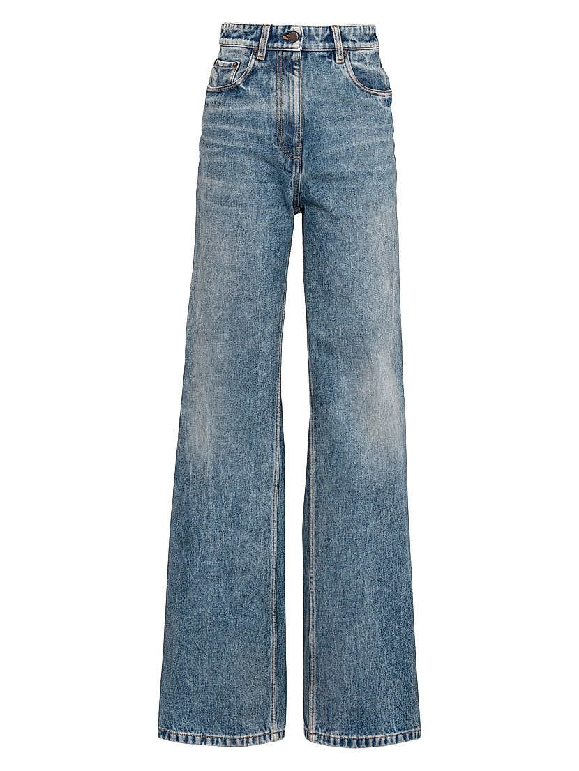 Shop Prada Five-Pocket Denim Jeans | Saks Fifth Avenue Shop Prada Five-Pocket Denim Jeans | Saks Fifth Avenue