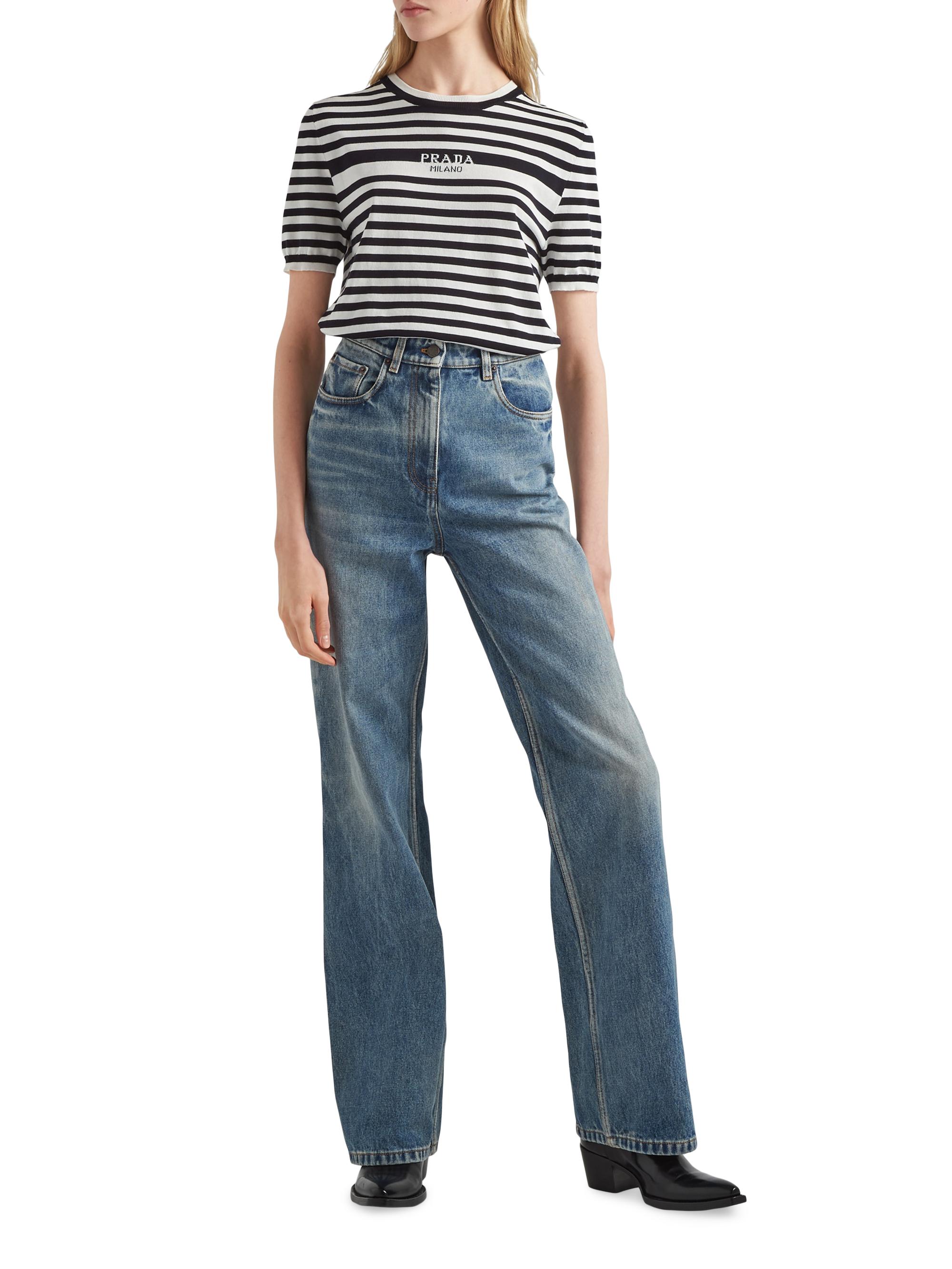 Prada Five-Pocket Denim Jeans | Saks Fifth Avenue