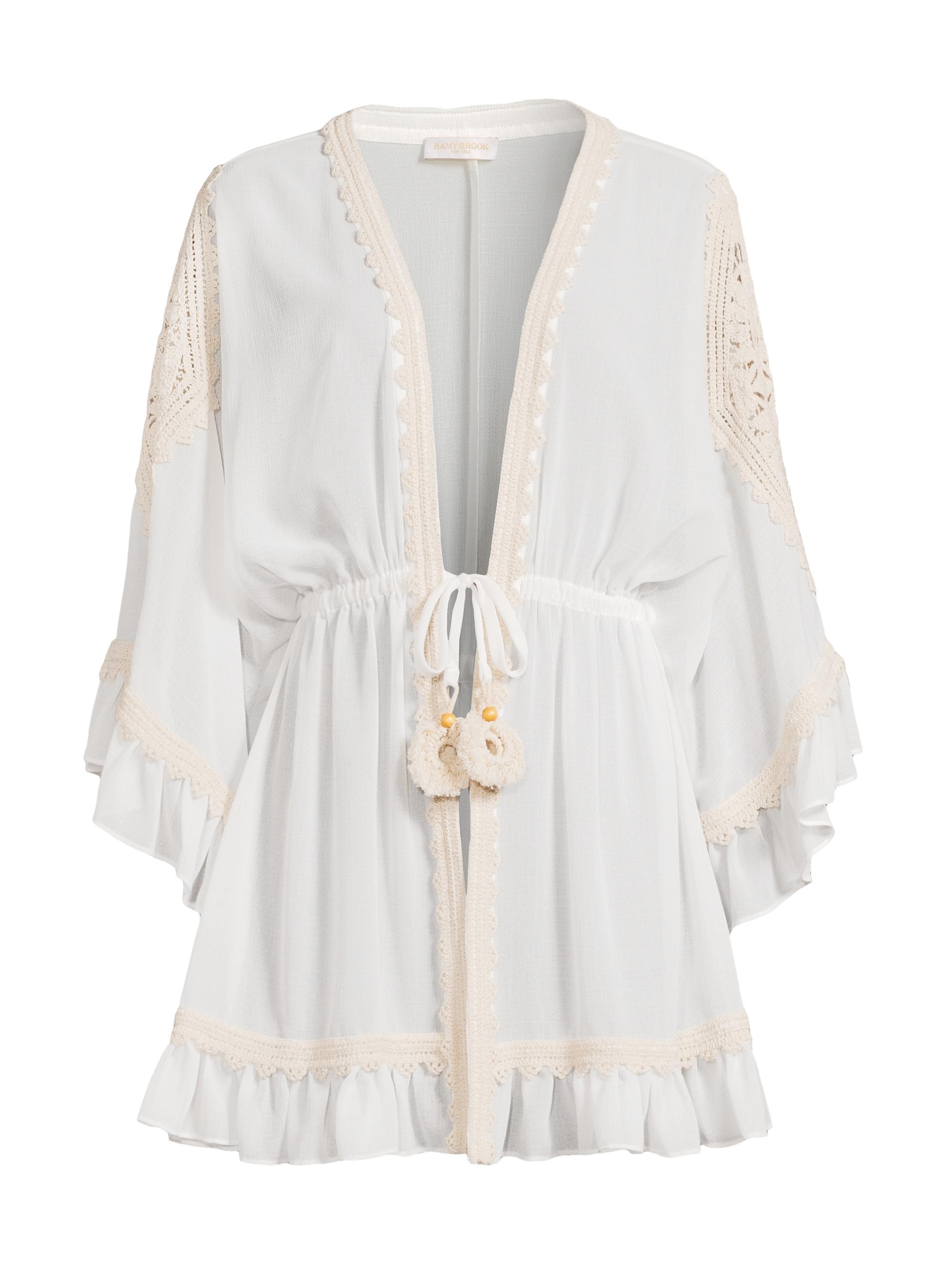 Ramy Brook Women's Libbie Tie-Waist Minidress - White