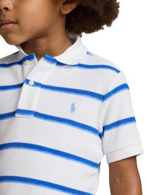 Ralph Lauren Kids Polo Pony-print shorts set - White