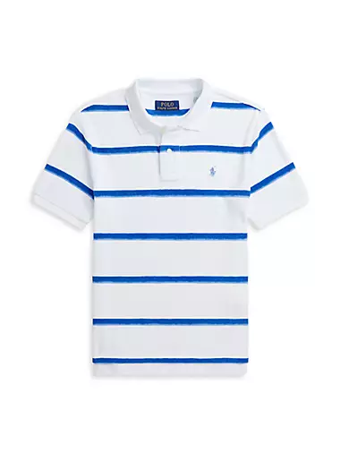 Boy's Striped Polo Shirt