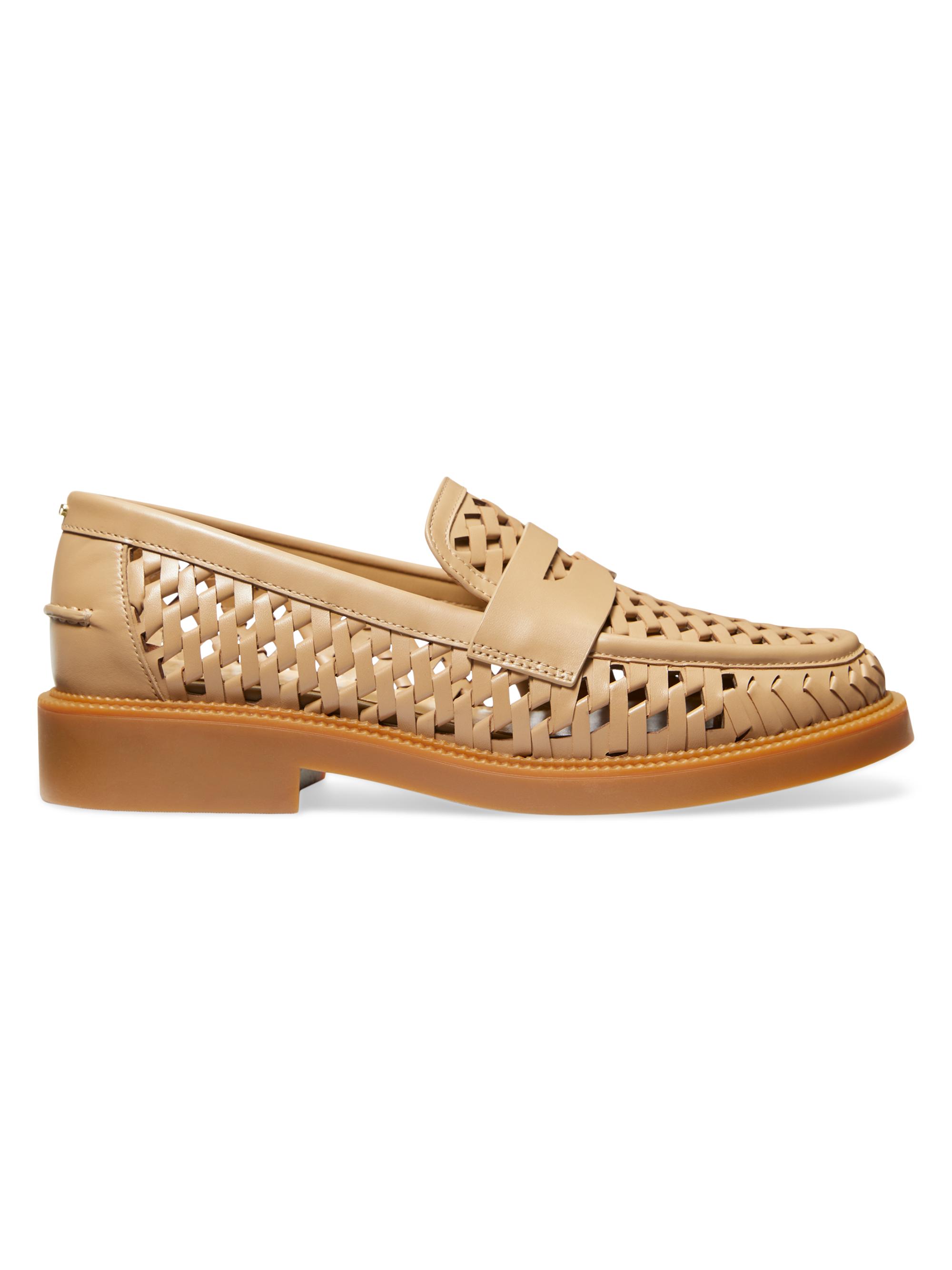 MICHAEL Michael Kors Women's Eden Leather Loafers - Camel
