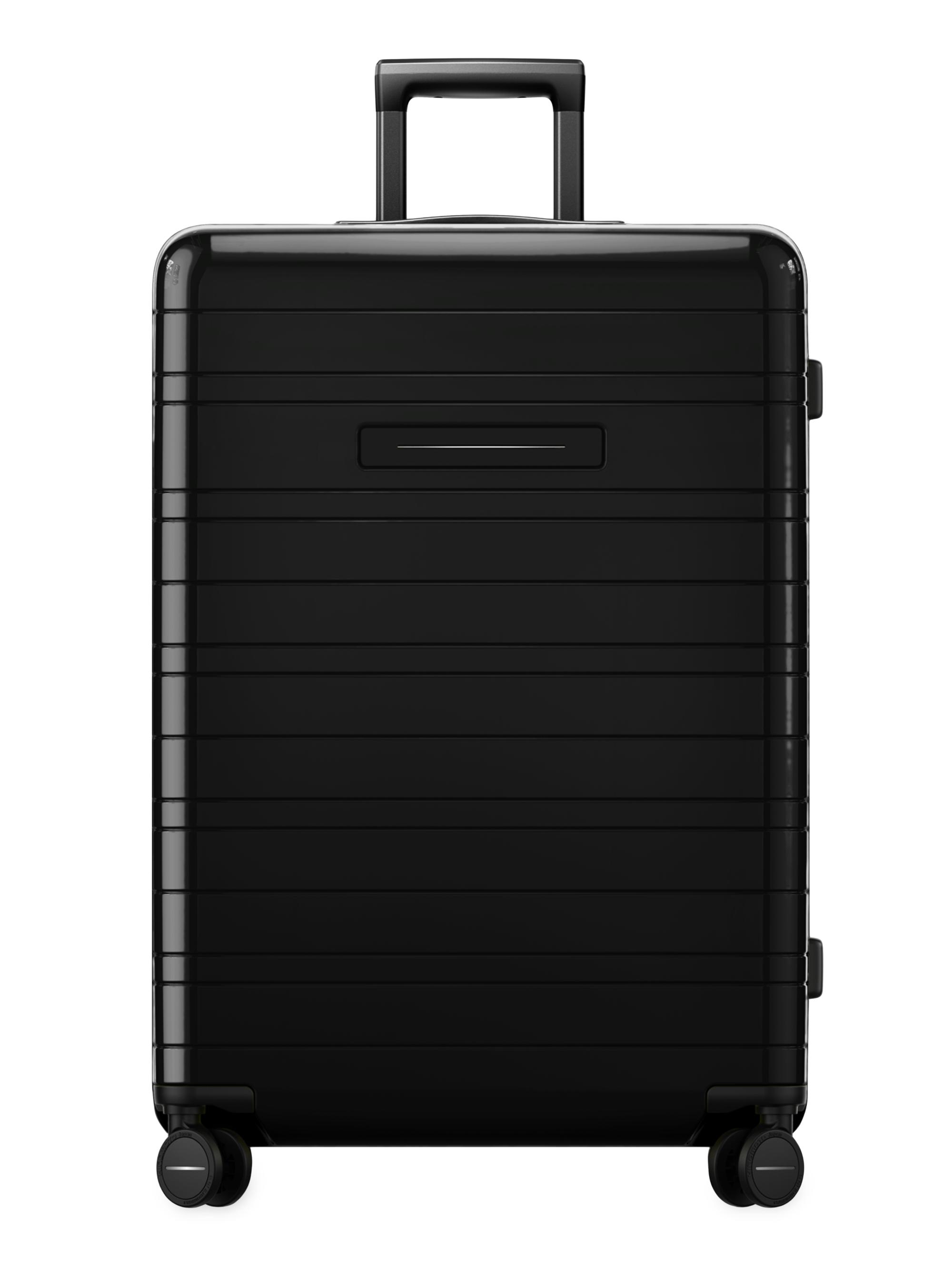 Horizn Studios Men's H7 Essential Check-In Polycarbonate Suitcase - Glossy All Black