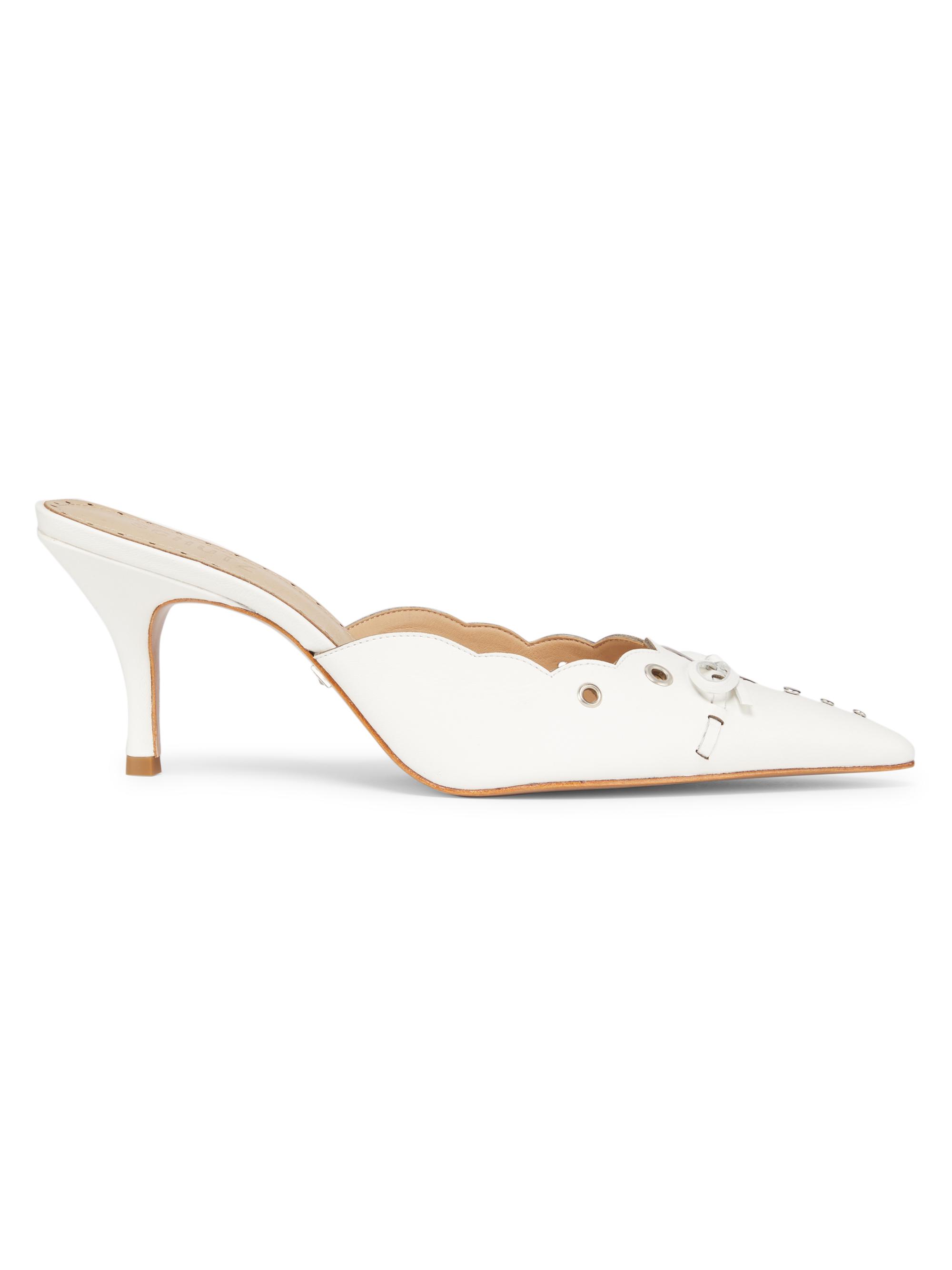 Schutz Women's Hilly 76MM Mules - White