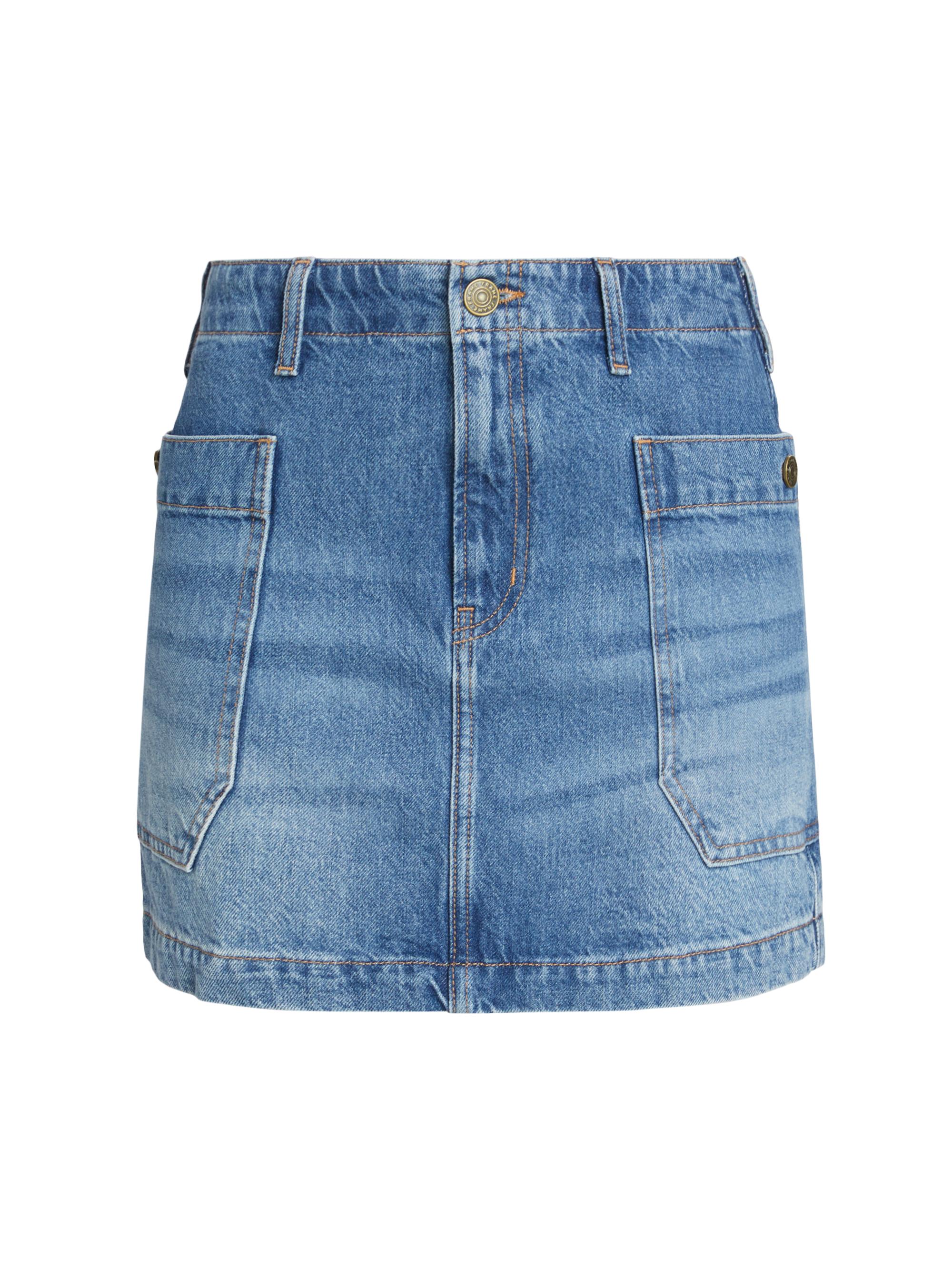 Frame Women's Denim Cargo Miniskirt - Morey