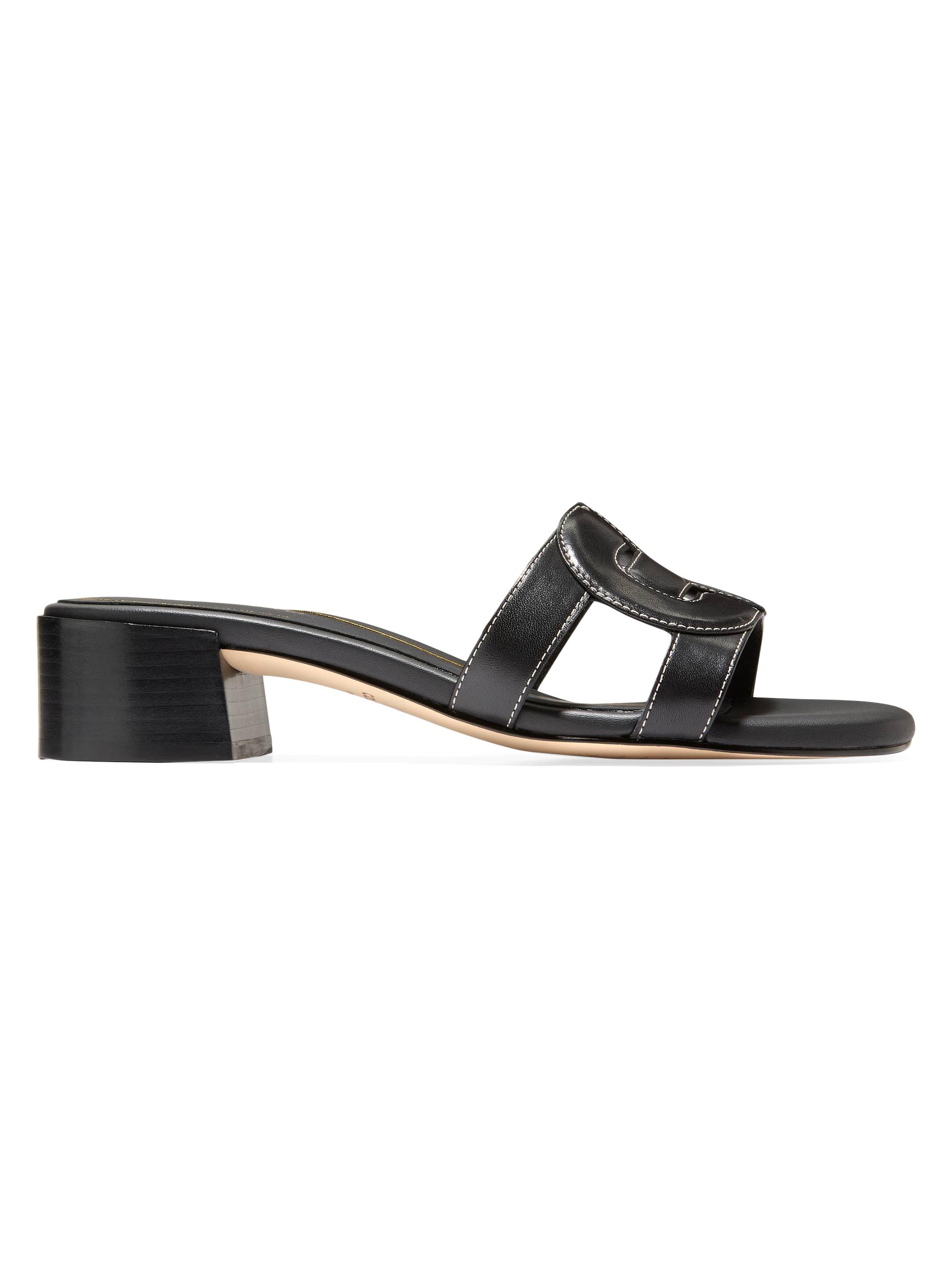 Cole Haan Chrissee 40MM Leather Sandals Saks Fifth Avenue