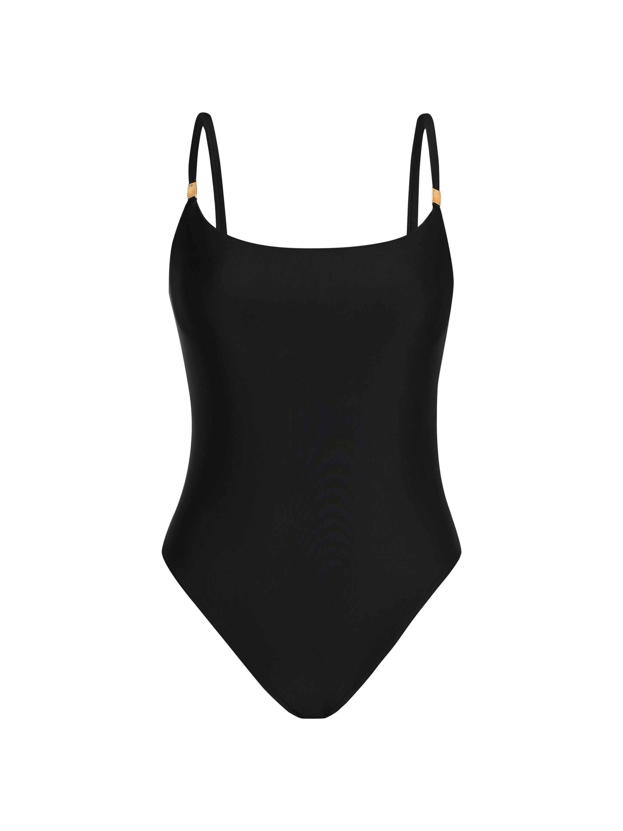 L'AGENCE Women's Remi Underwire One-Piece Swimsuit - Black