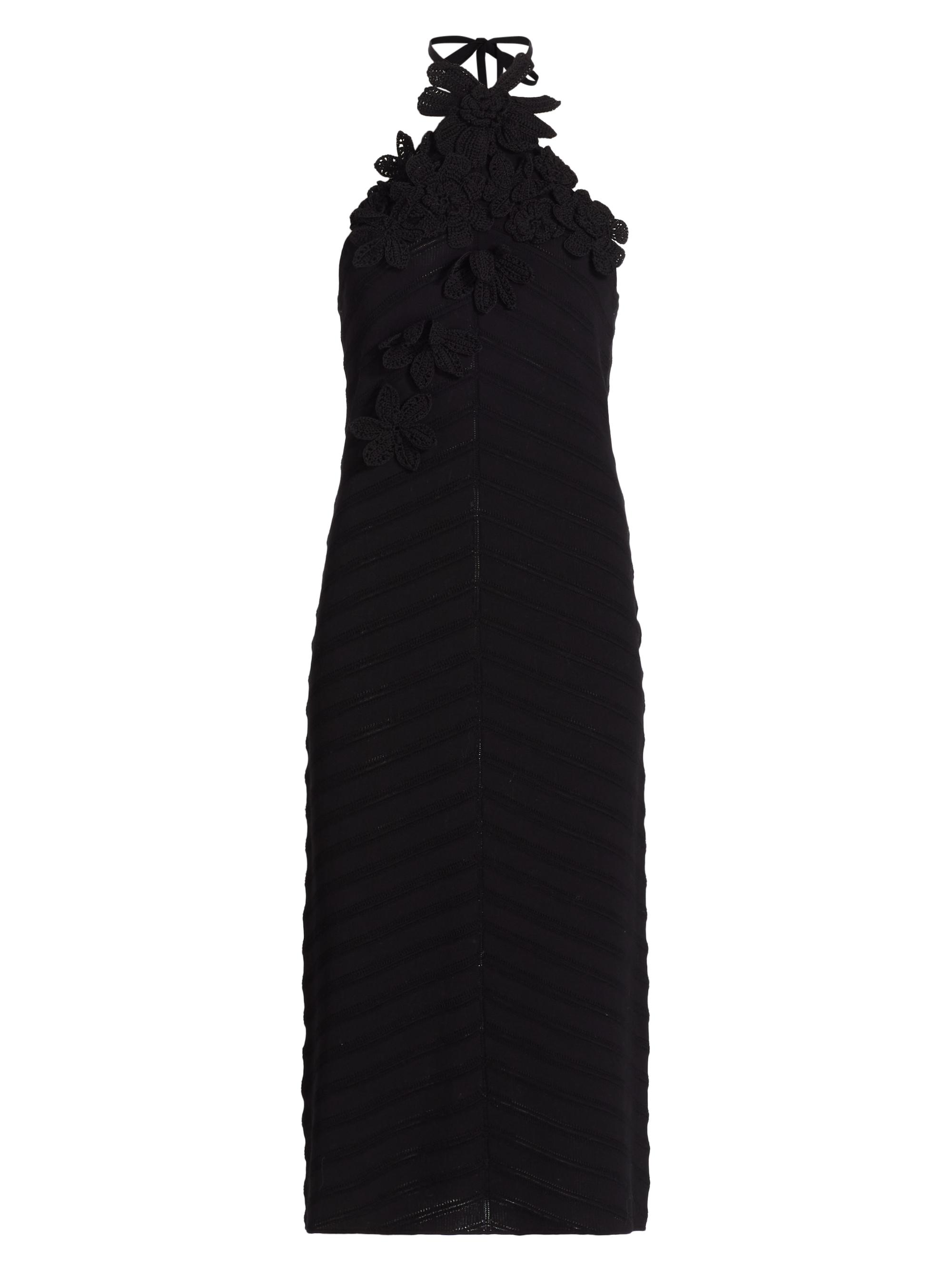 Figue Ayellet Appliqu Halter Sweaterdress | Saks Fifth Avenue