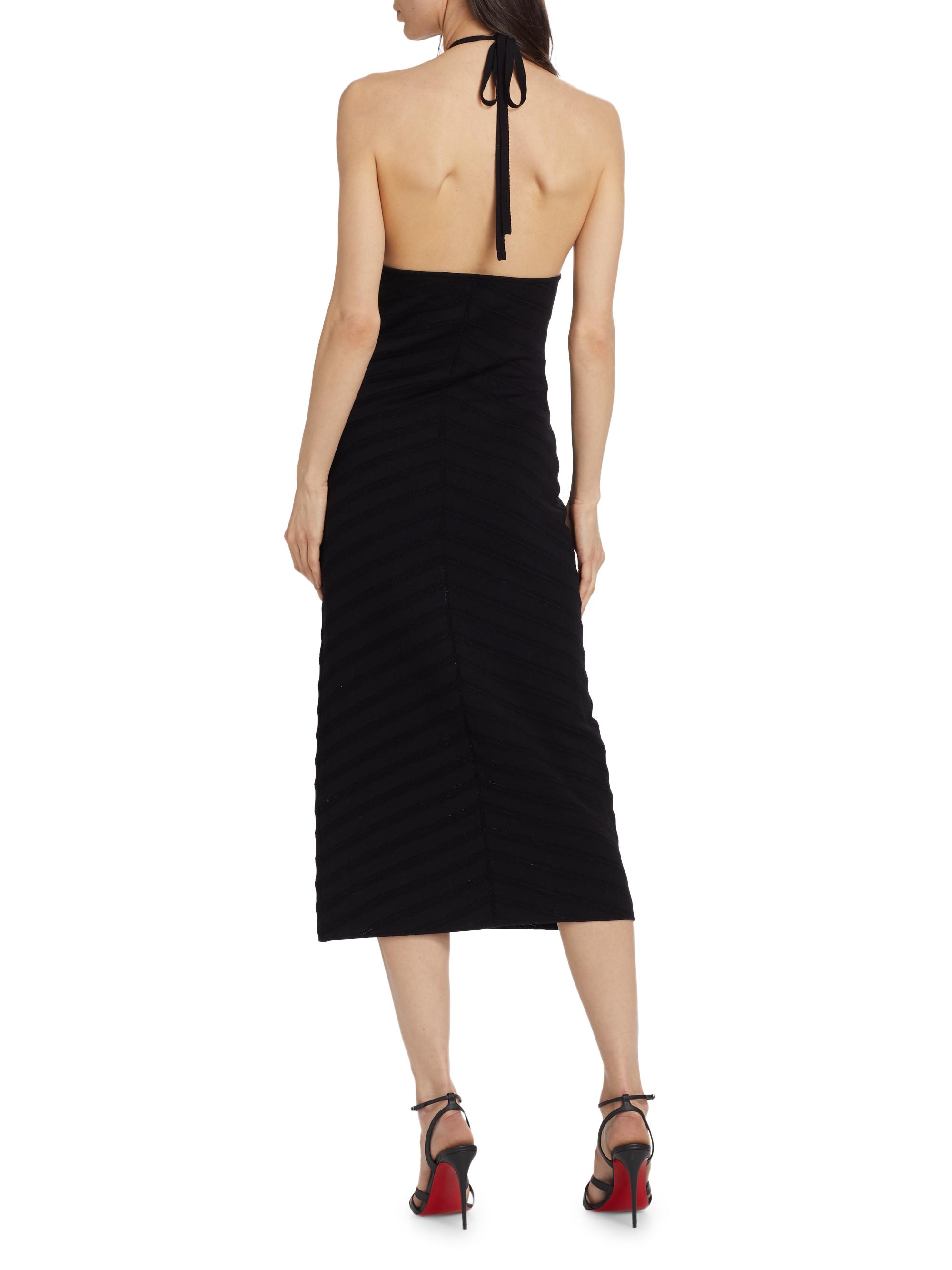 Figue Ayellet Appliqu Halter Sweaterdress | Saks Fifth Avenue