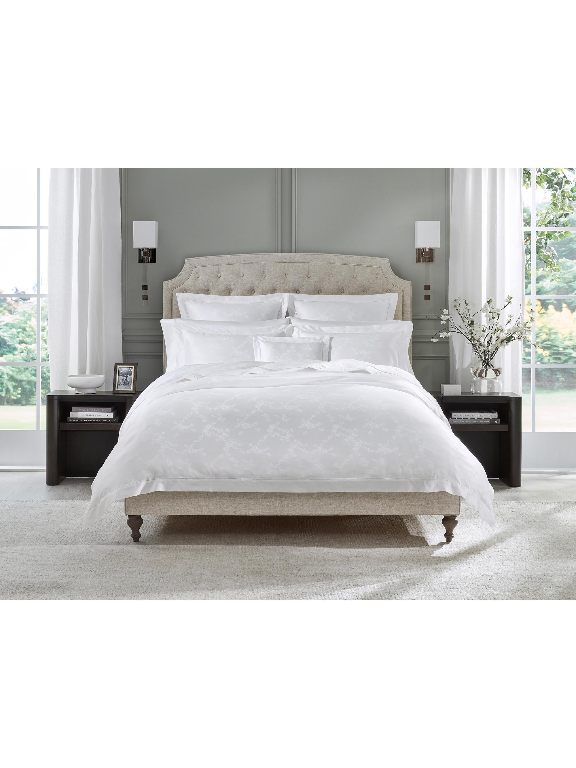 Sferra SF Giza 45 Natura Duvet Cover & Sham Collection - White Boudoir | Thumbnail 5