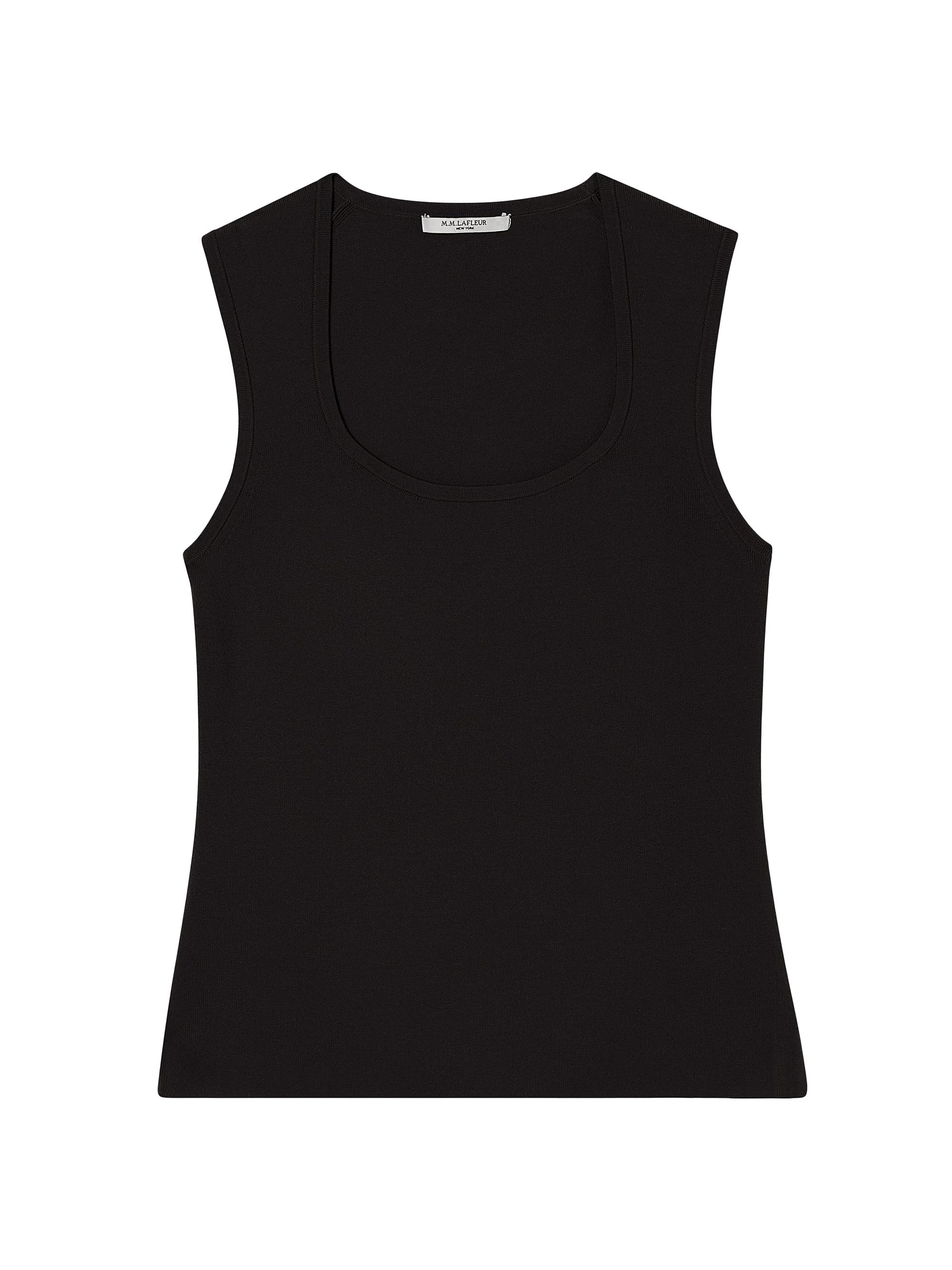 M.M.LaFleur Women's Sabine Sculptural Tank Top - Black