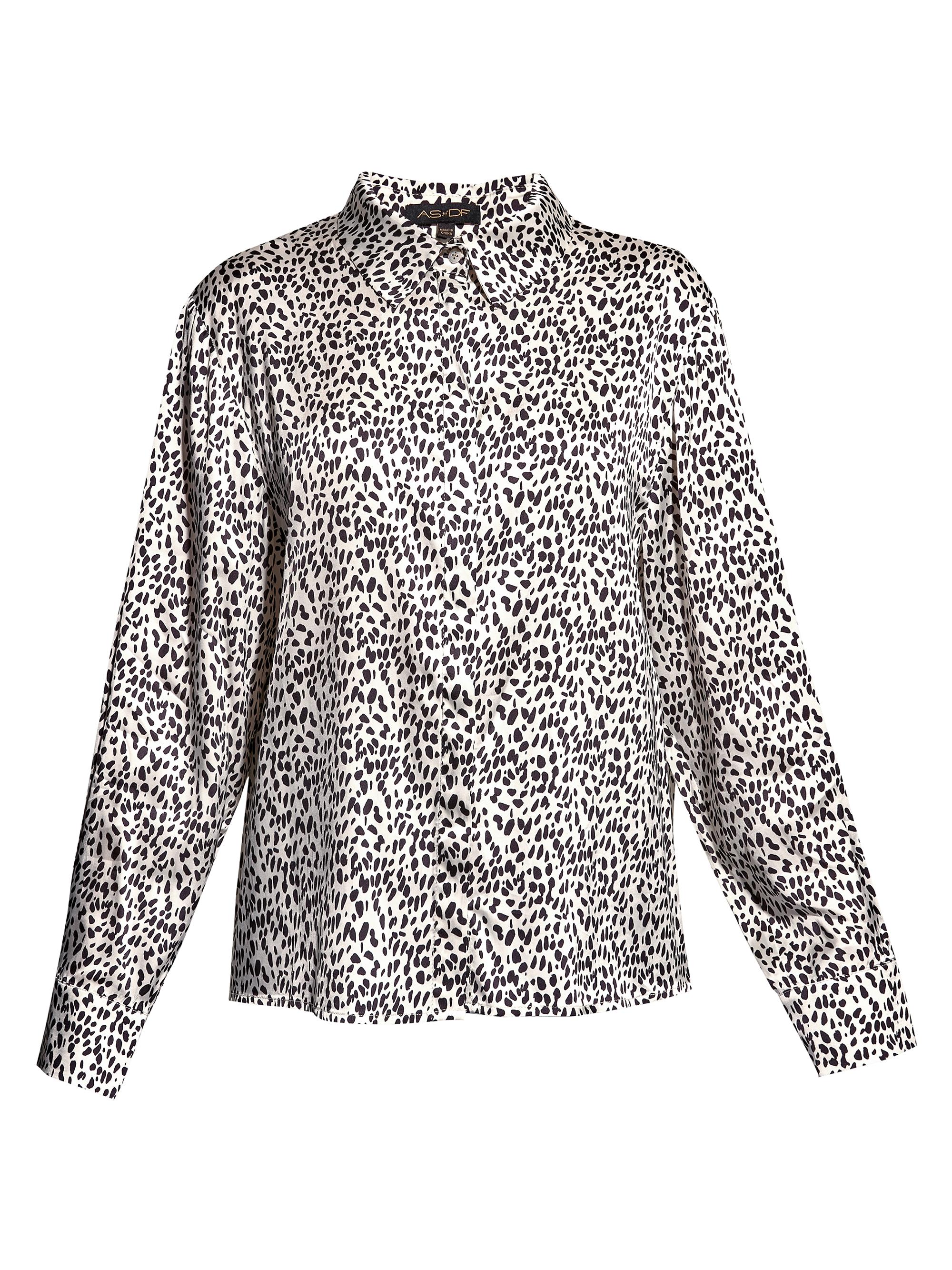 AS by DF Women's Marais Blouse - Polka Leopard Print