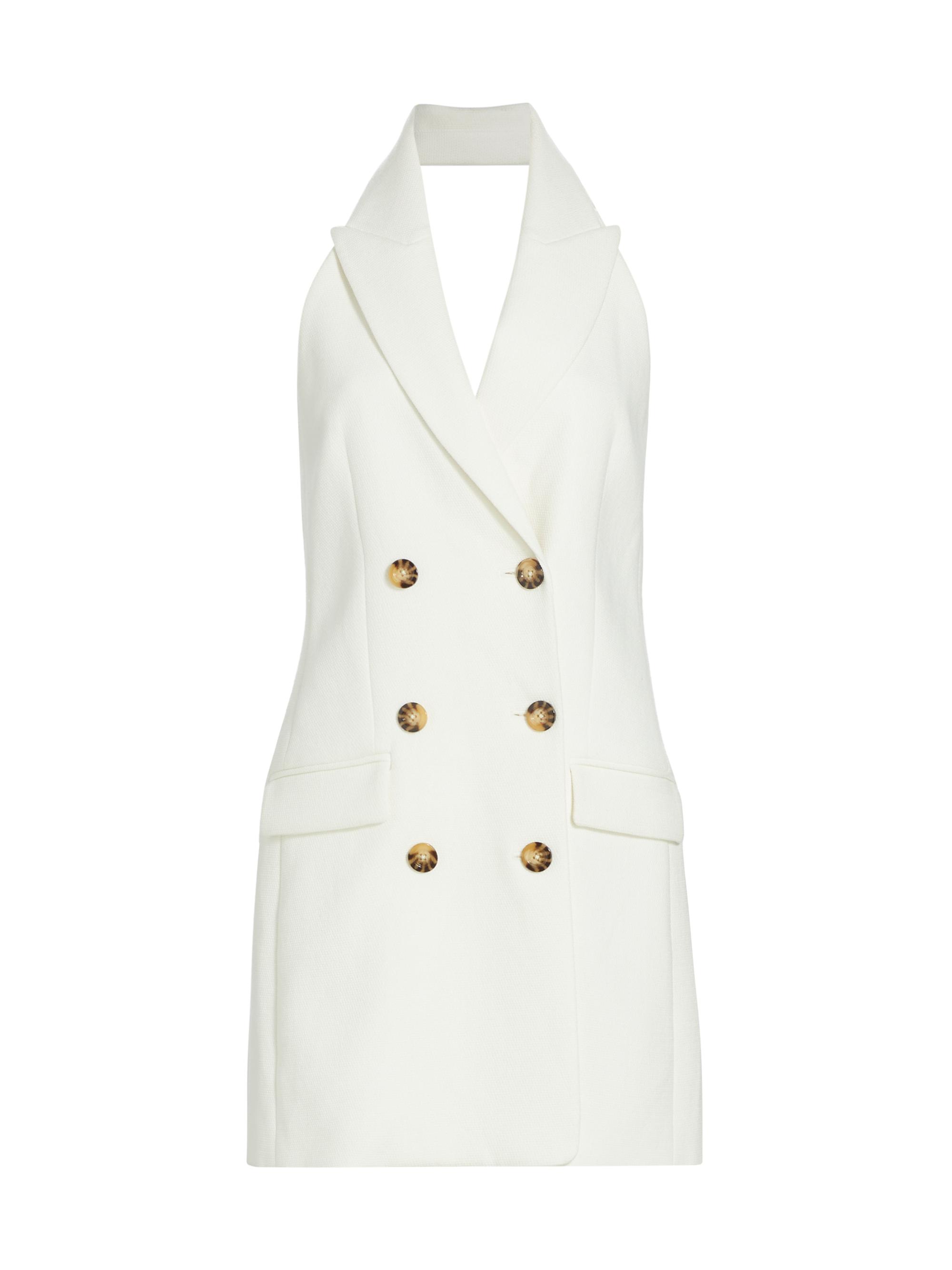 Veronica Beard Women's Claridge Double-Breasted Dress - Off White
