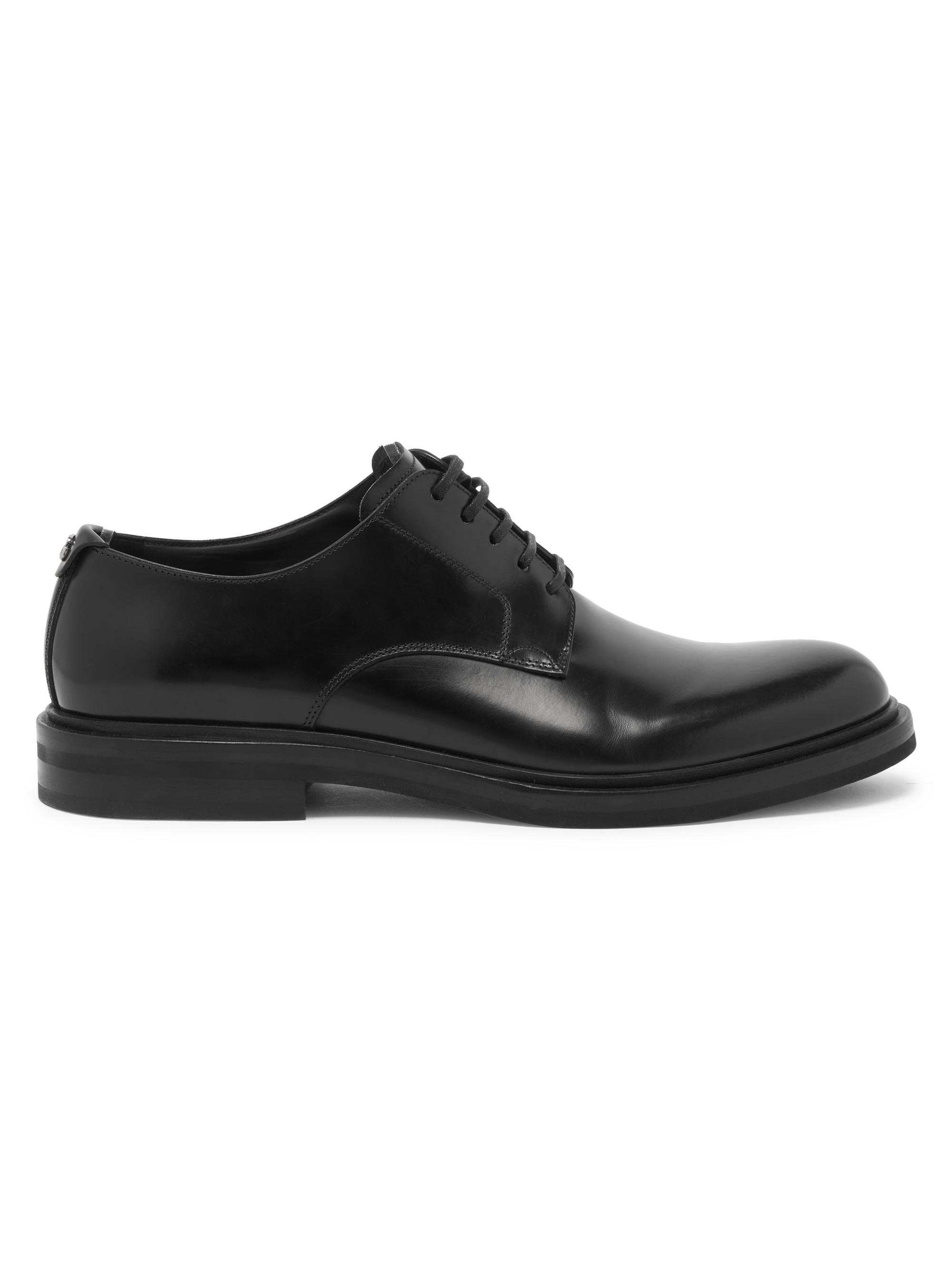 Dolce & Gabbana Men's Formale Leather Derbys - Black