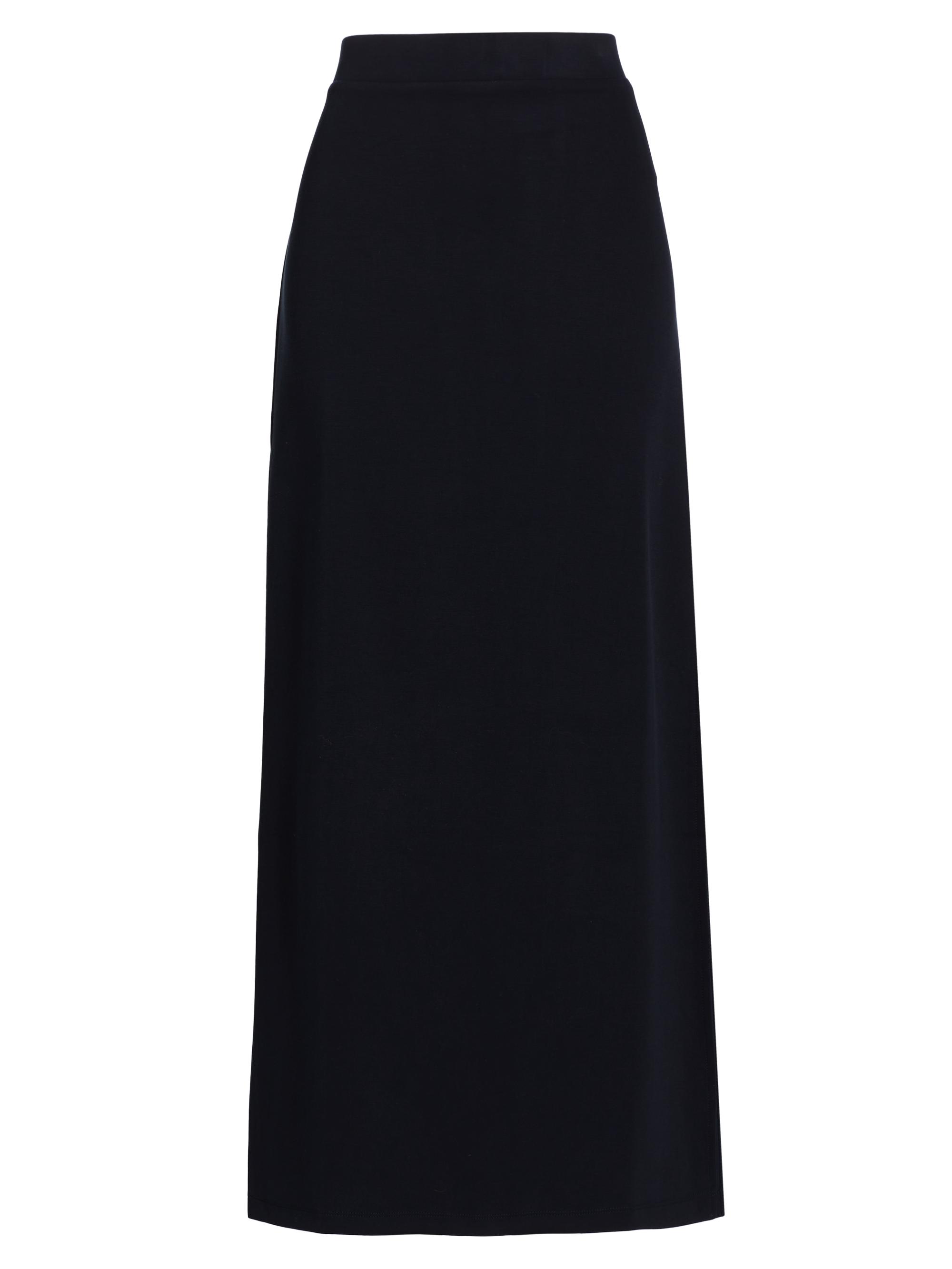 Splendid Women's Massie Scuba Maxi Skirt - Navy