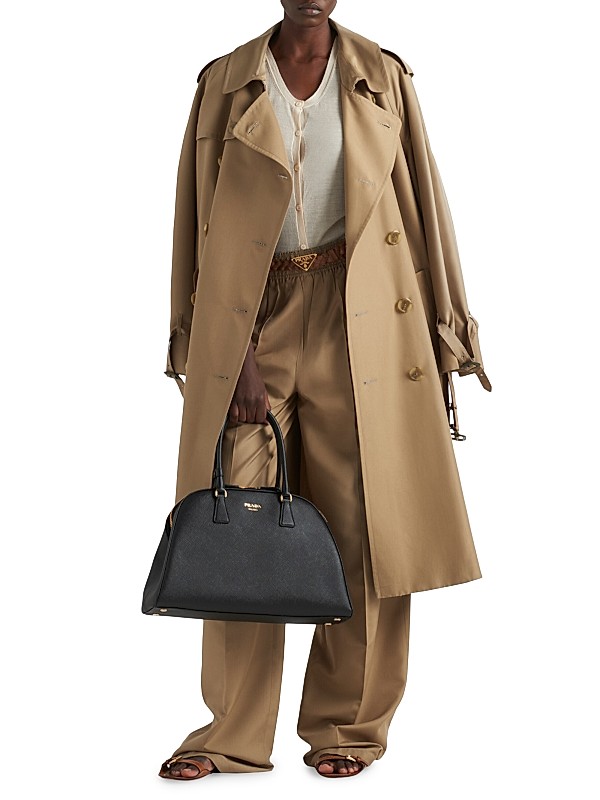 Shop Prada Large Saffiano Leather Bag | Saks Fifth Avenue Shop Prada Large Saffiano Leather Bag | Saks Fifth Avenue