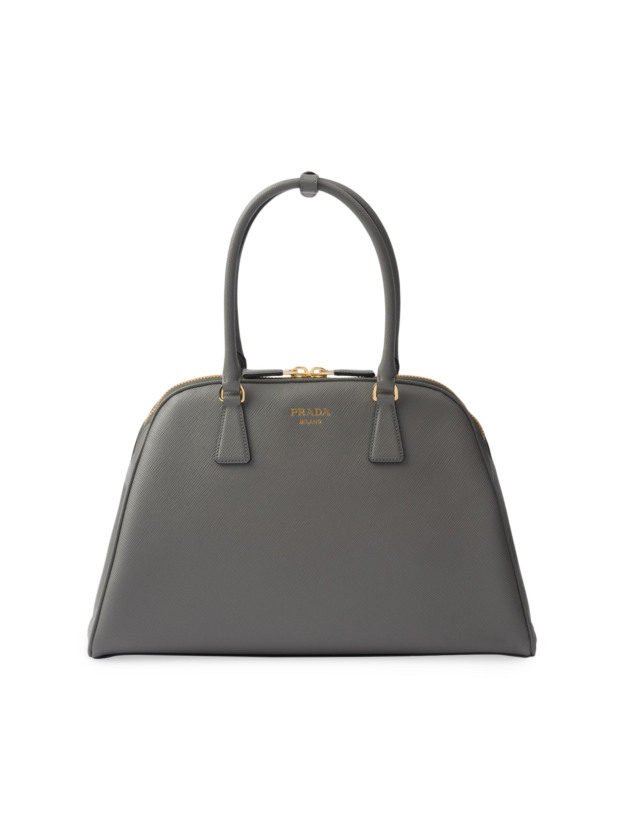 Prada Women's  Saffiano Leather Bag - Grey