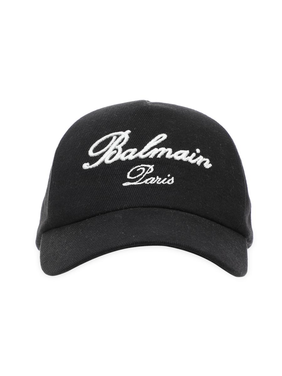 Balmain Balmain Signature Cotton Cap | Saks Fifth Avenue
