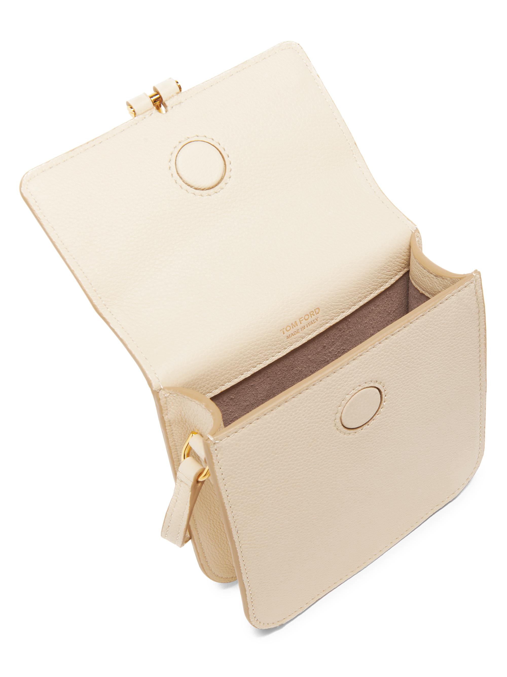 TOM FORD Women's Mini Tara Strap Bag - Cream | Thumbnail 3