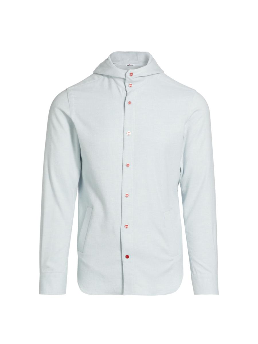 Tシャツ・カットソー Kiton SS23 Camicia cotone traforato (D52445K0989B01 00M) Kiton Camicia Cotone Traforato | italist