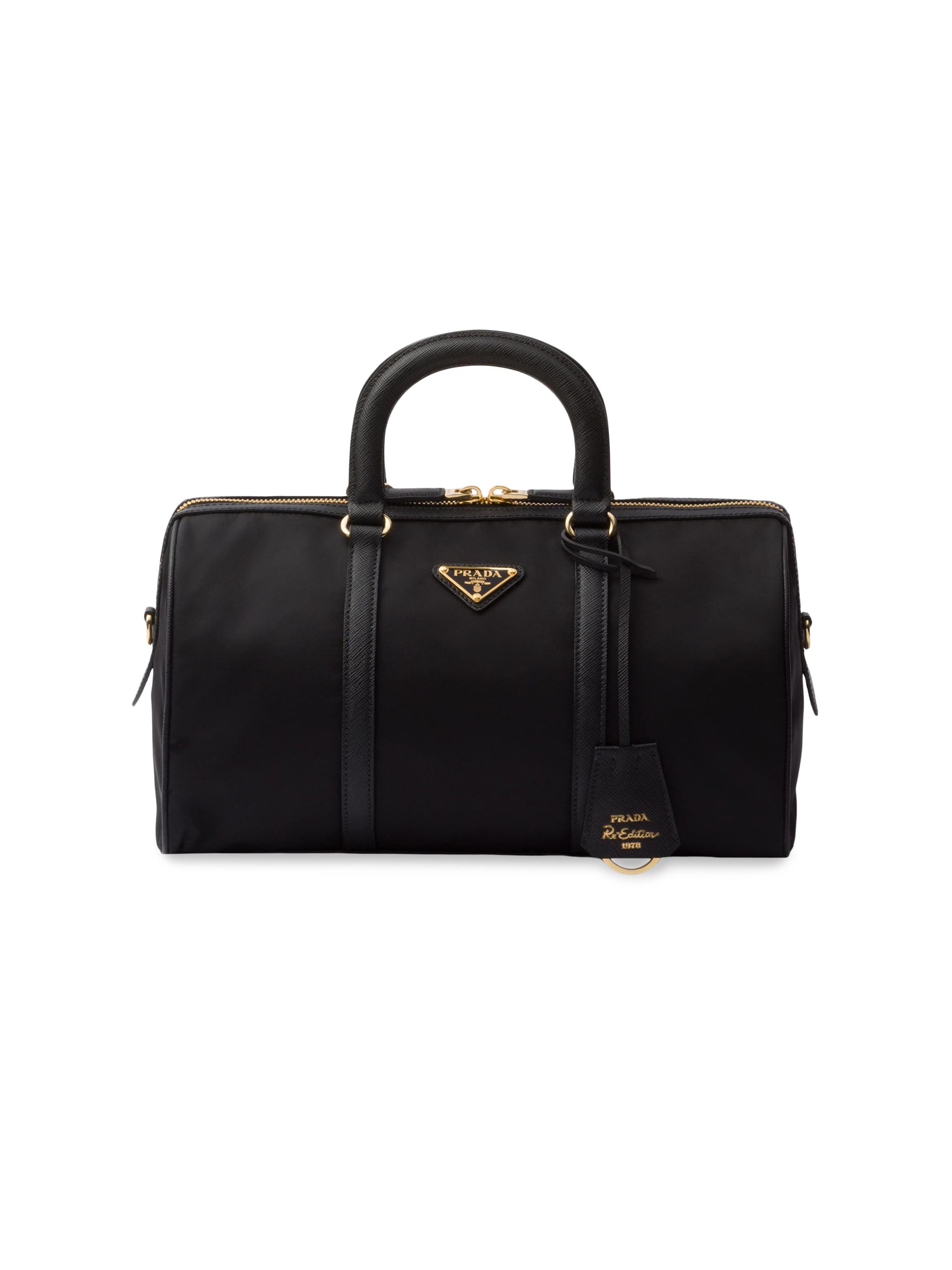 Prada Re-Edition 1978 Medium Re-Nylon and Saffiano Leather Top