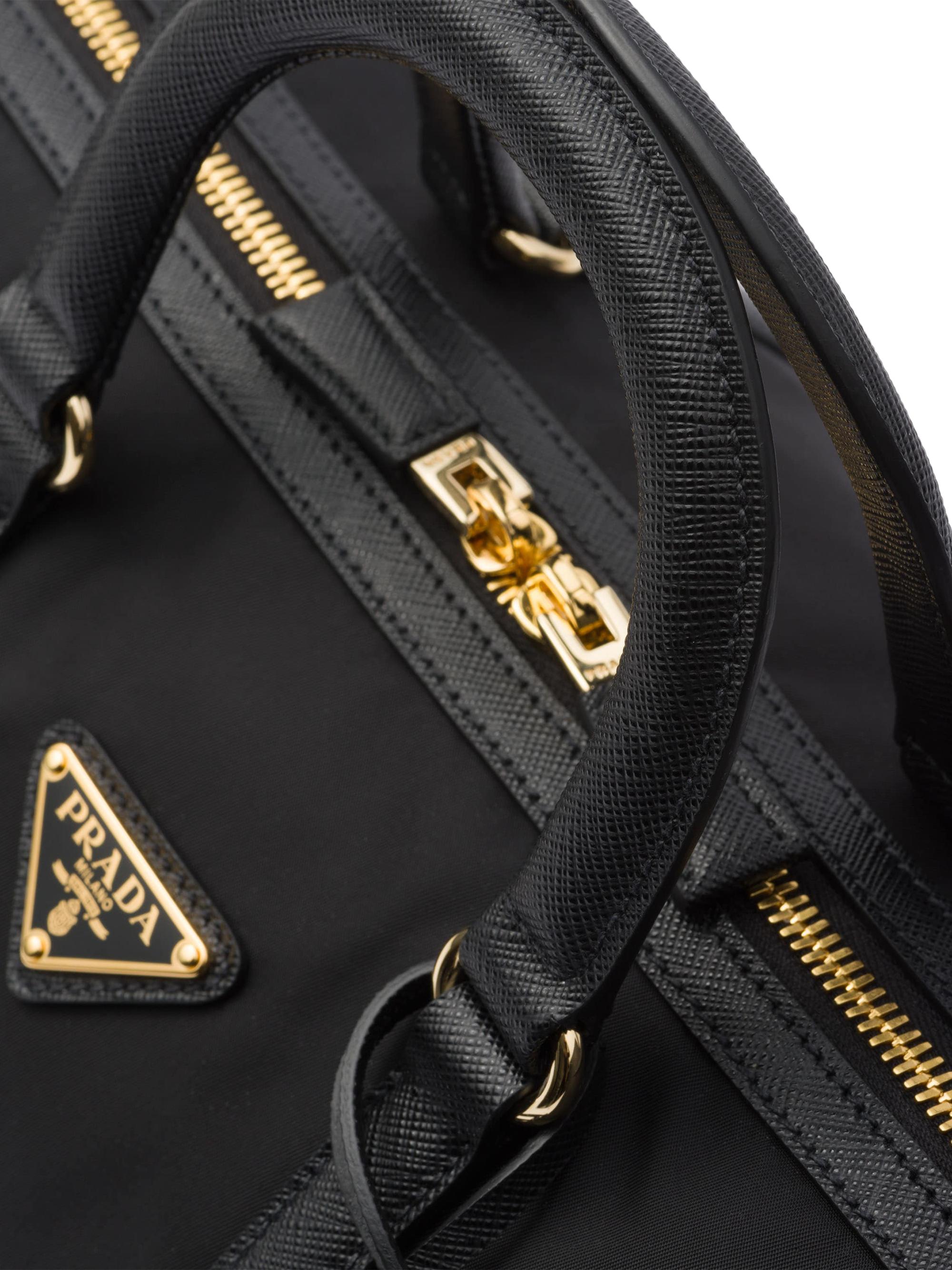 Prada Re-Edition 1978 Medium Re-Nylon and Saffiano Leather Top