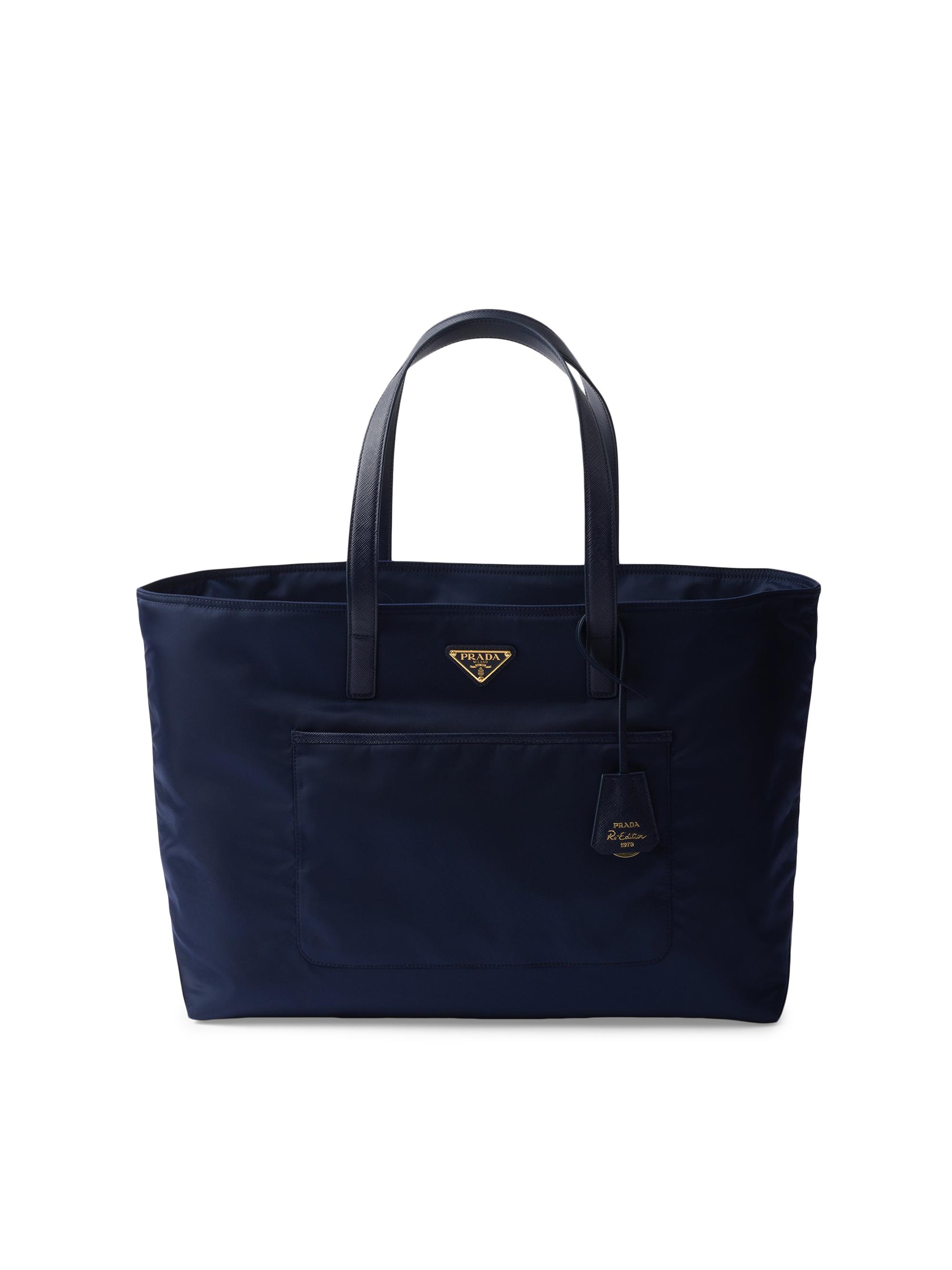 Prada Small Brushed Leather Tote Bag | Saks Fifth Avenue