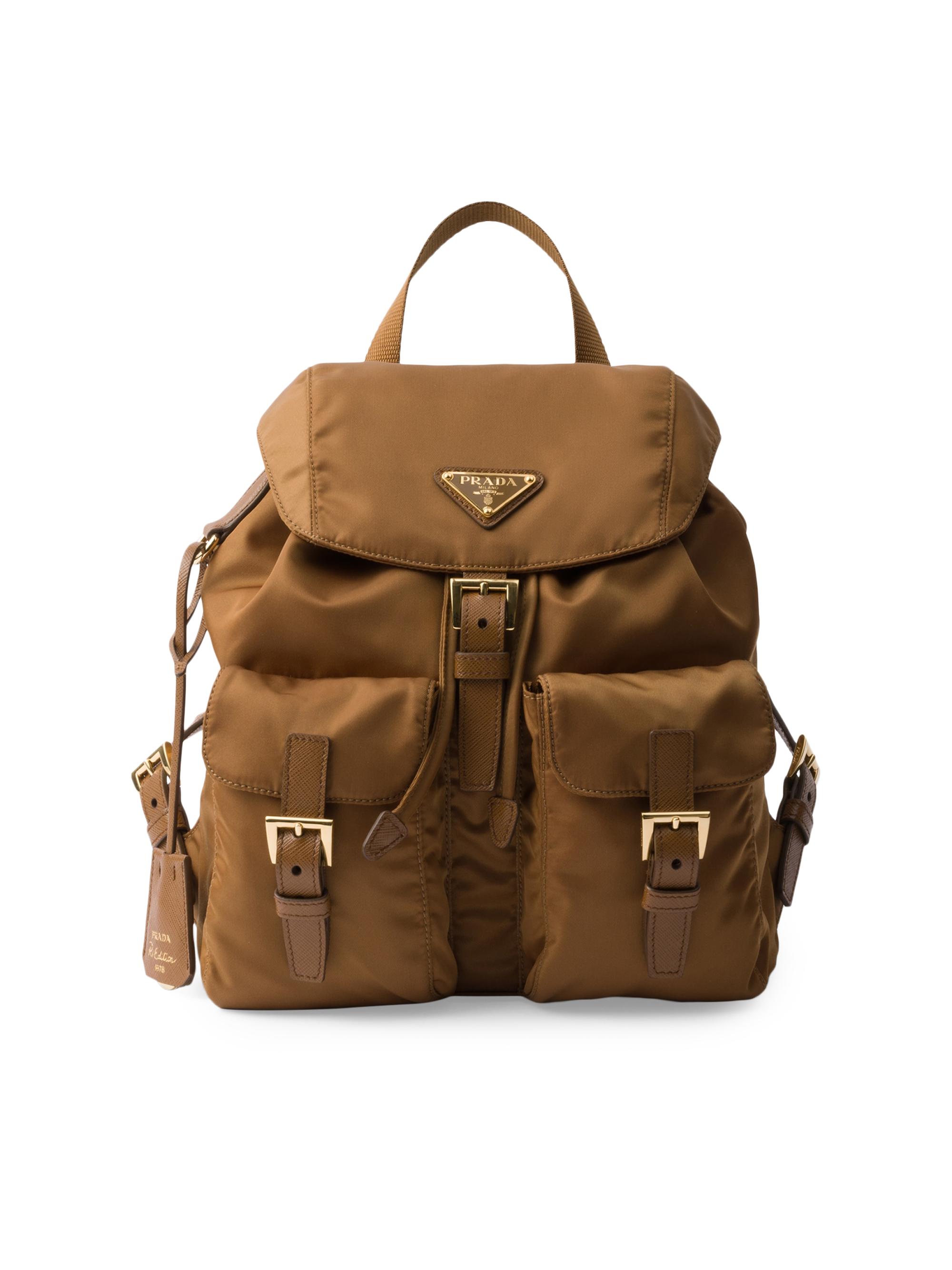 Prada Medium Re-Nylon Backpack with Pouch | Saks Fifth Avenue