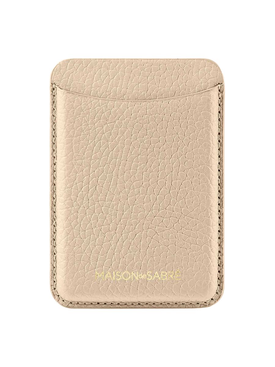 【MAISON de SABRE】The MagSafe Wallet/カード3枚収納/レザー MAISON de SABRÉ Leather MagSafe Wallet | Bloomingdale's