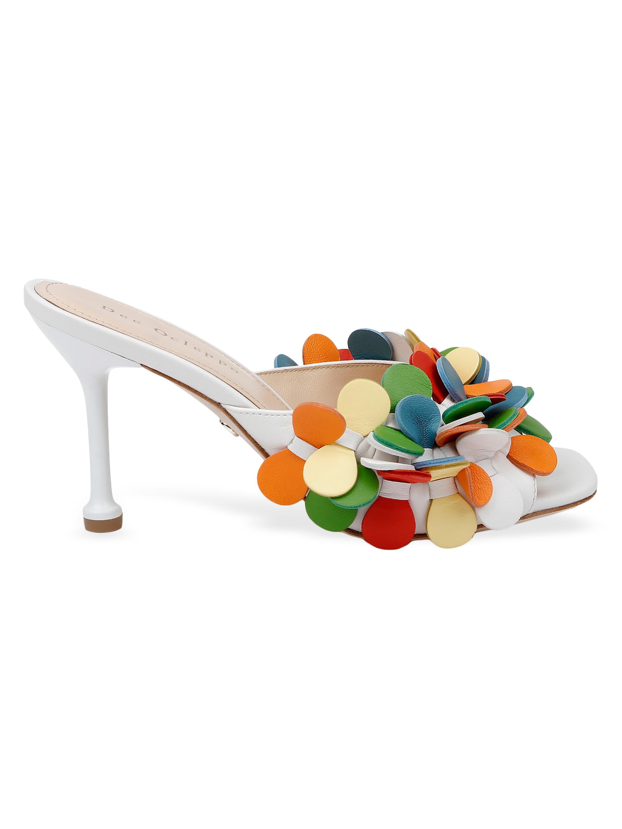 Dee Ocleppo Women's London Sandals - Black Leather