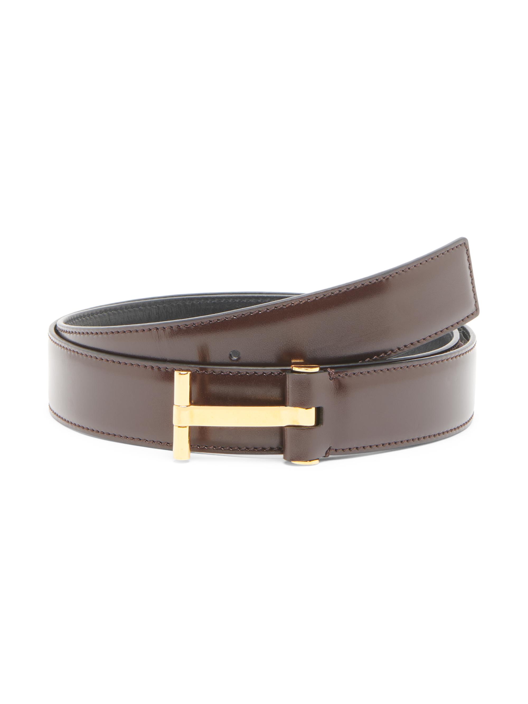 T Buckle Reversible Belt