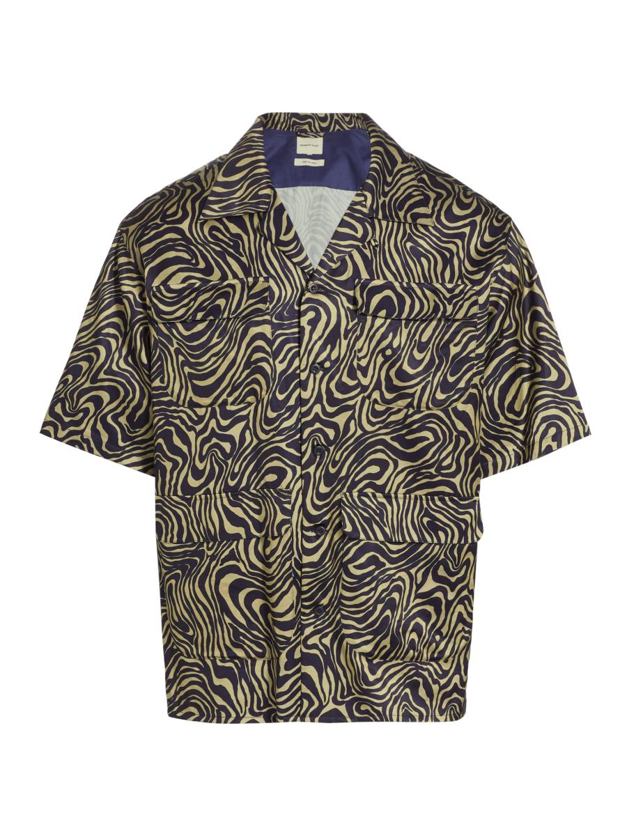 ステラマッカートニー　Nicholai Short Sleeve Shirt Women's Tops, Shirts & T-Shirts | Organic Cotton & Silk