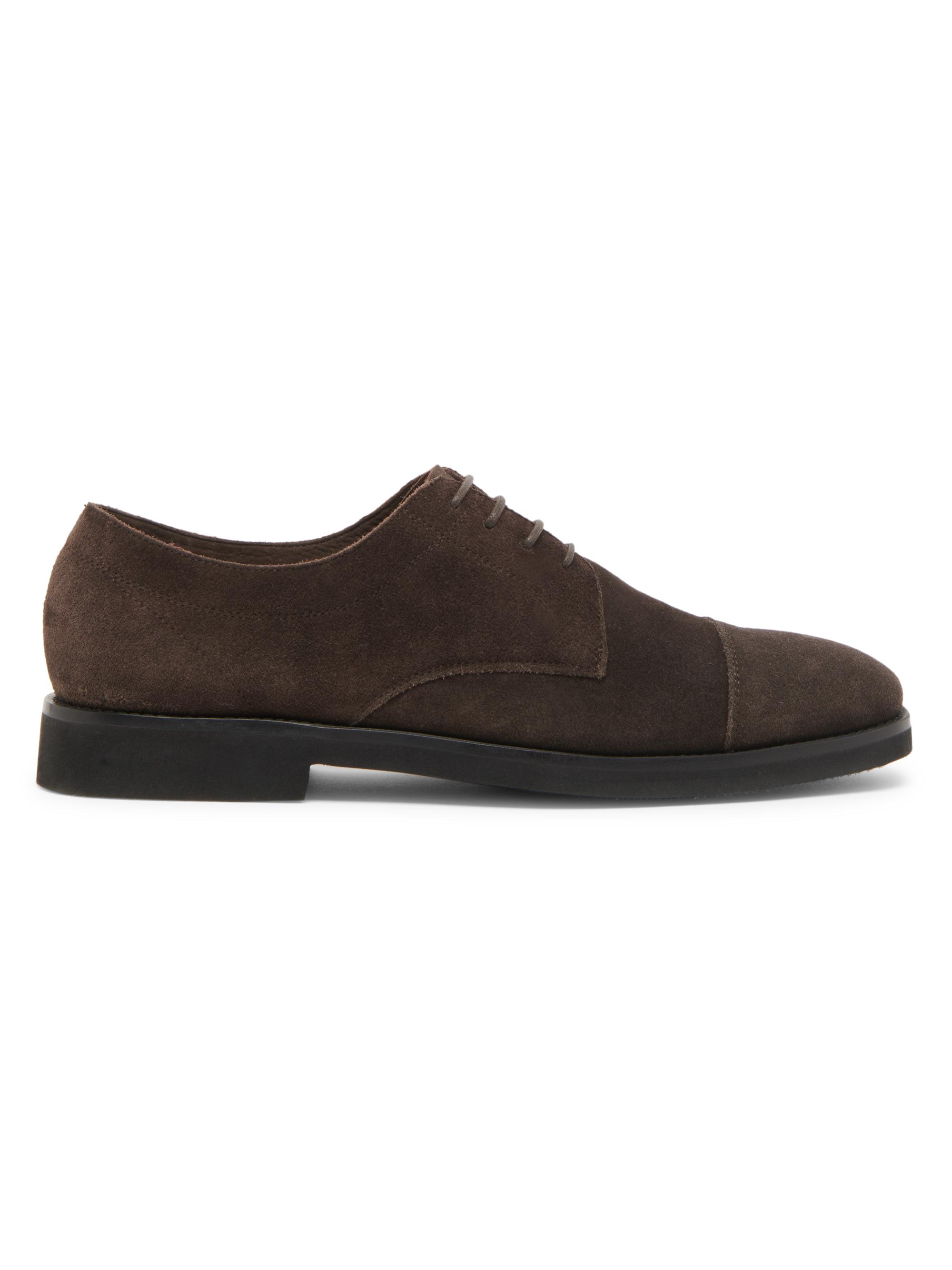 TOM FORD Men's Suede Derbys - Coffee